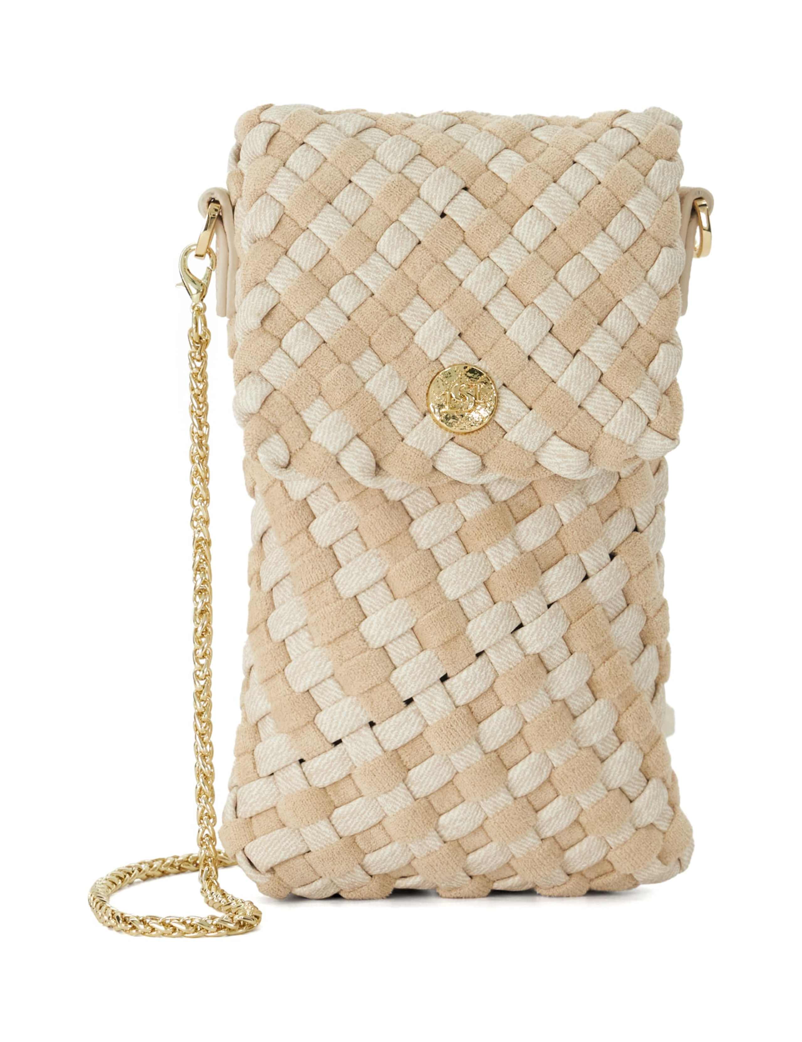 Woven Cross Body Bag