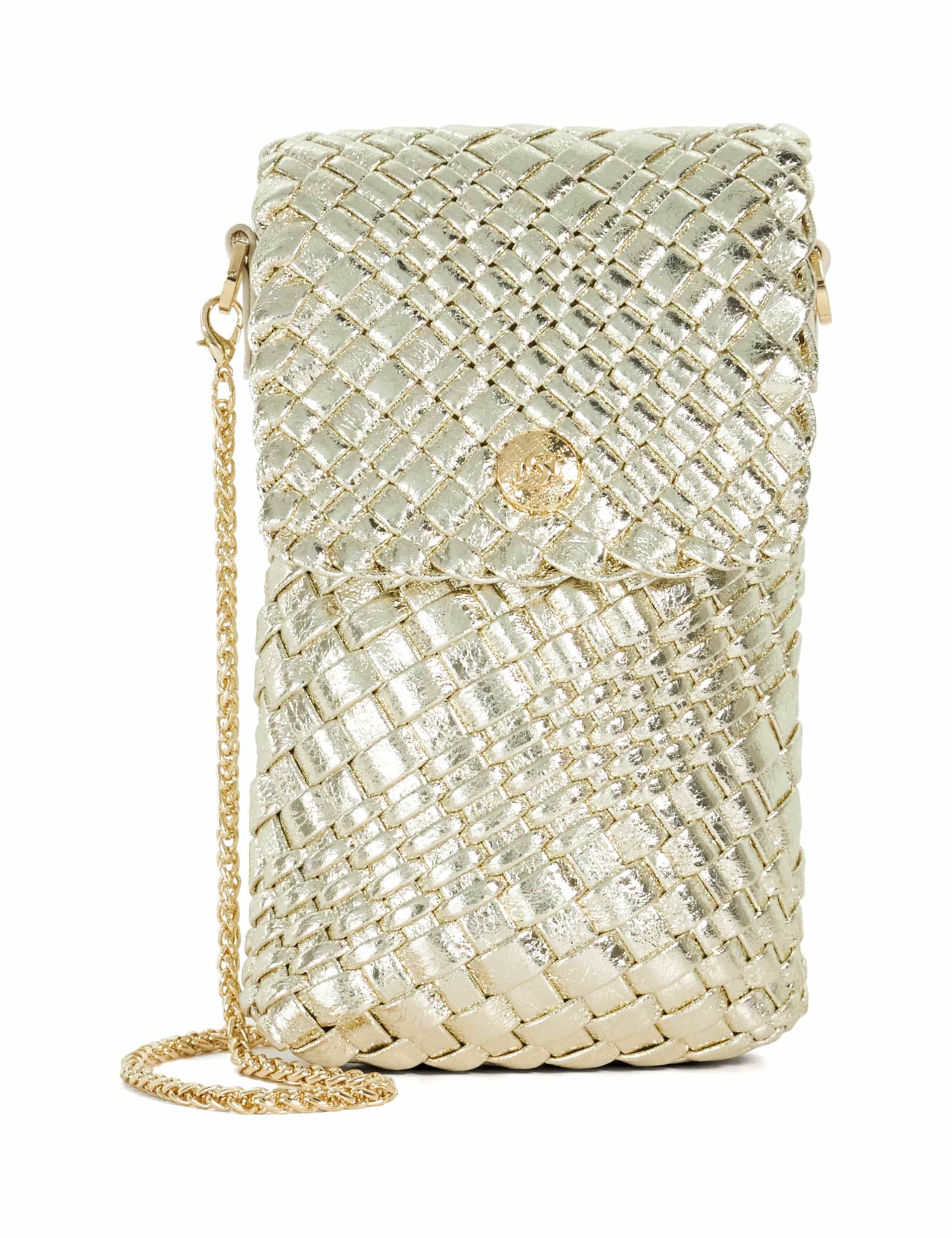 Woven Cross Body Bag