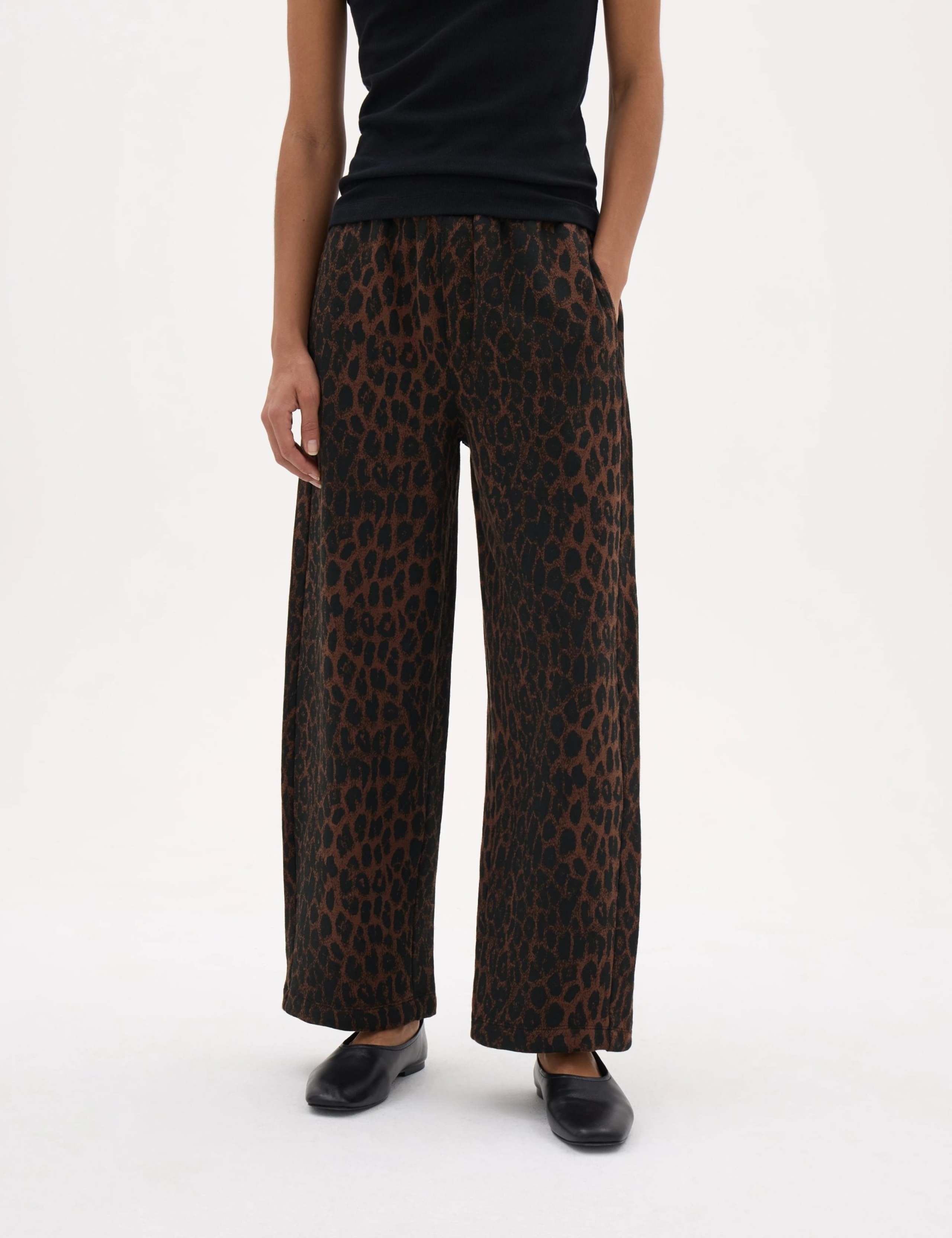 Pure Cotton Straight Leg Joggers