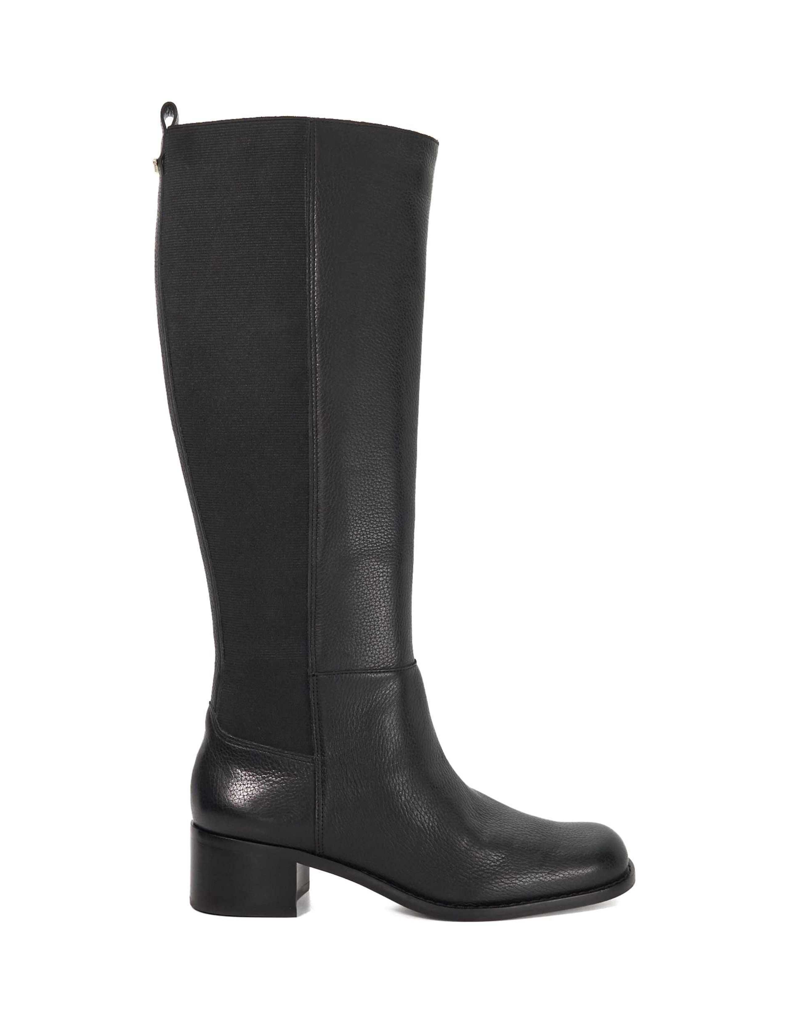 Leather Knee High Boots