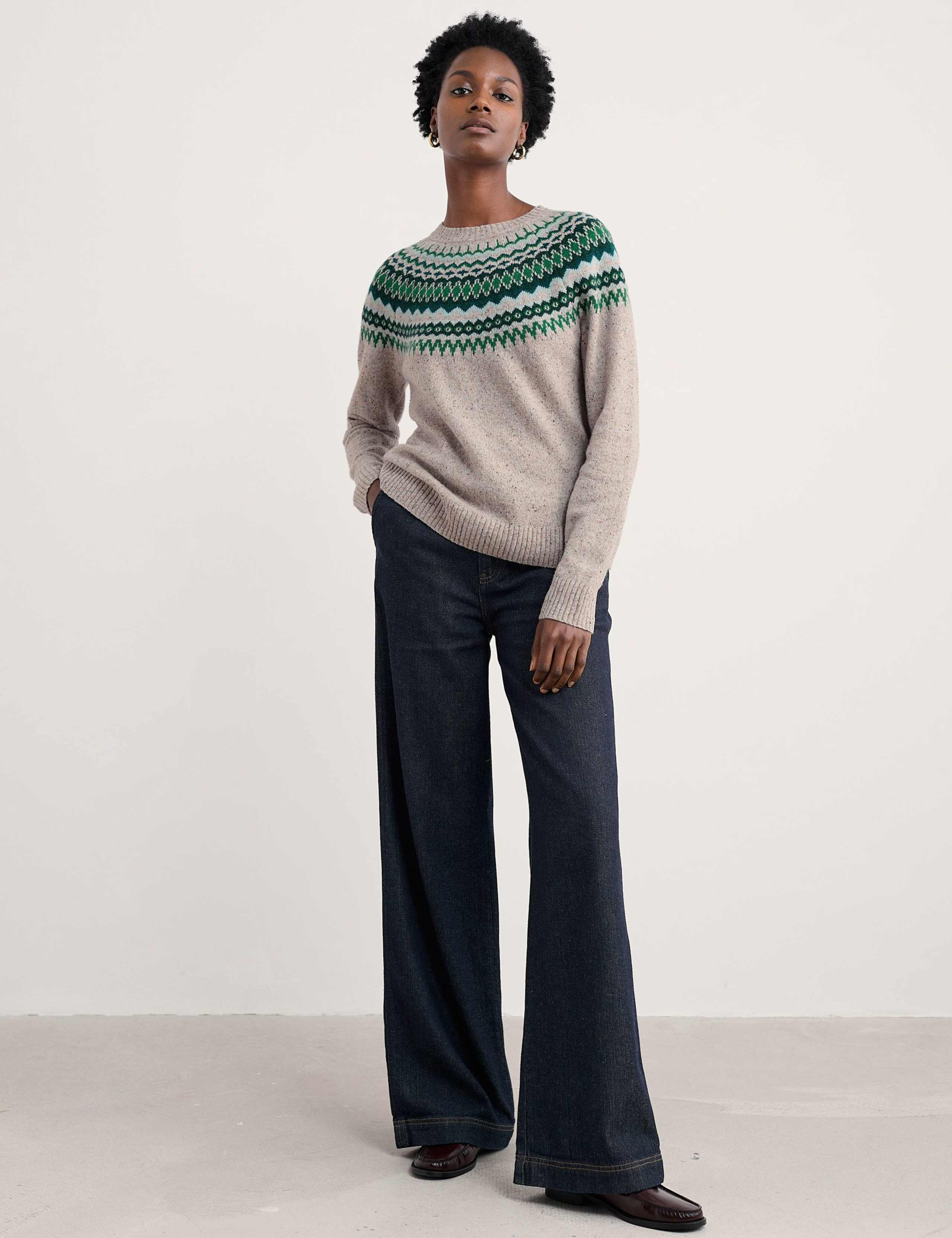 Lambswool Rich Fair Isle Jumper