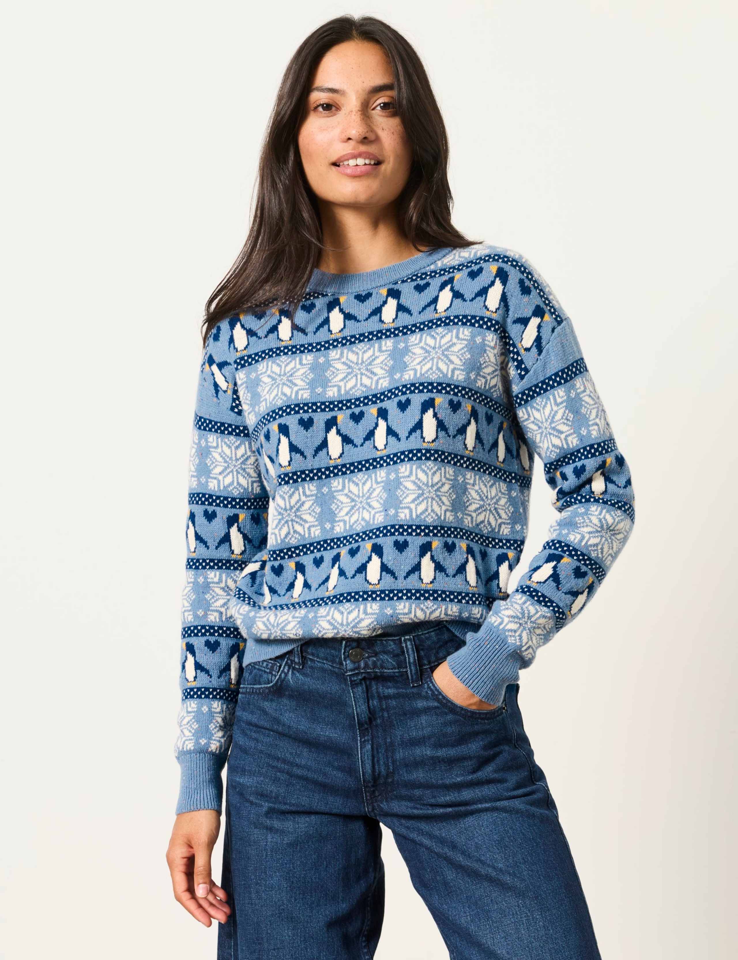 Fair Isle Crew Neck Jumper