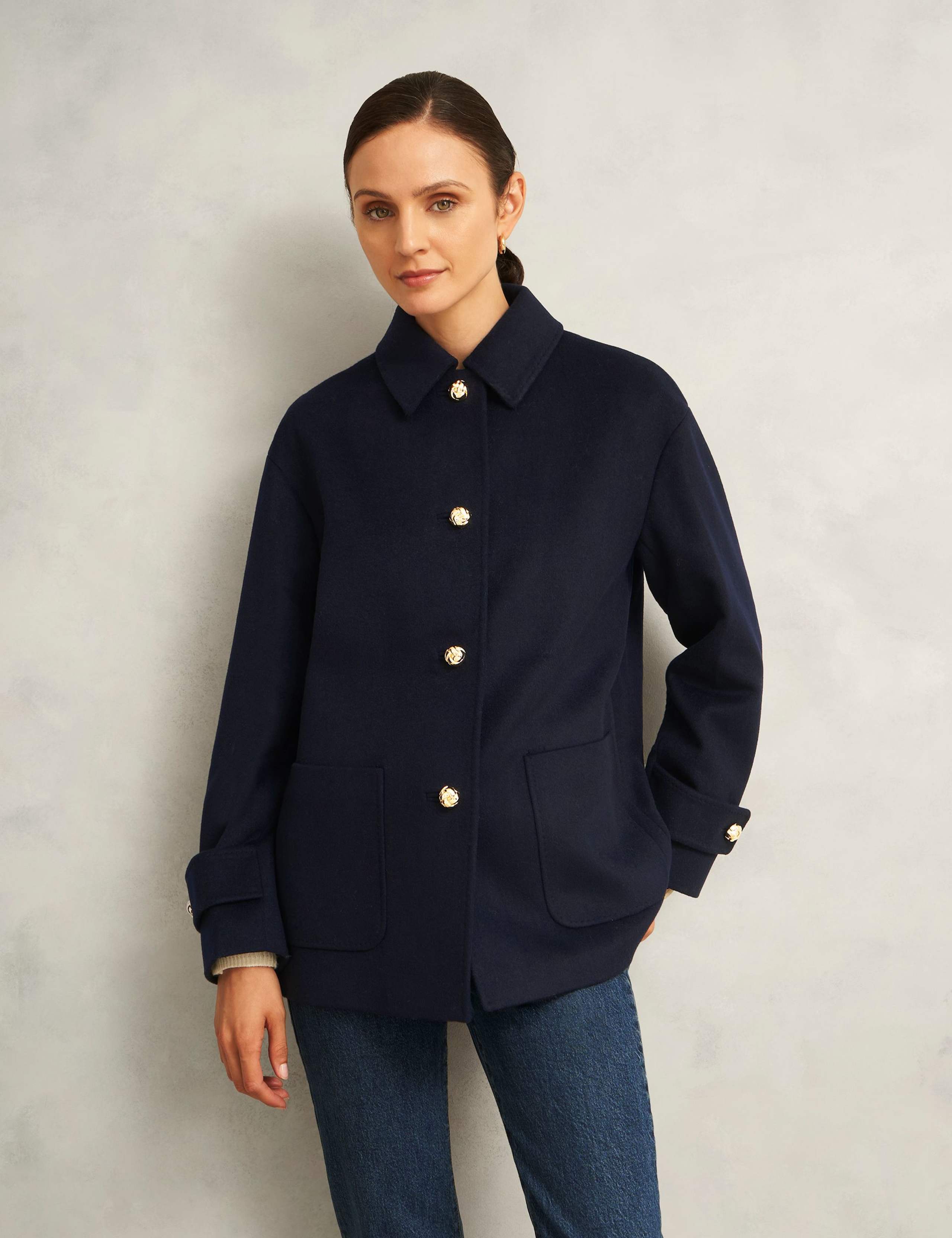 Wool Rich Short Coat