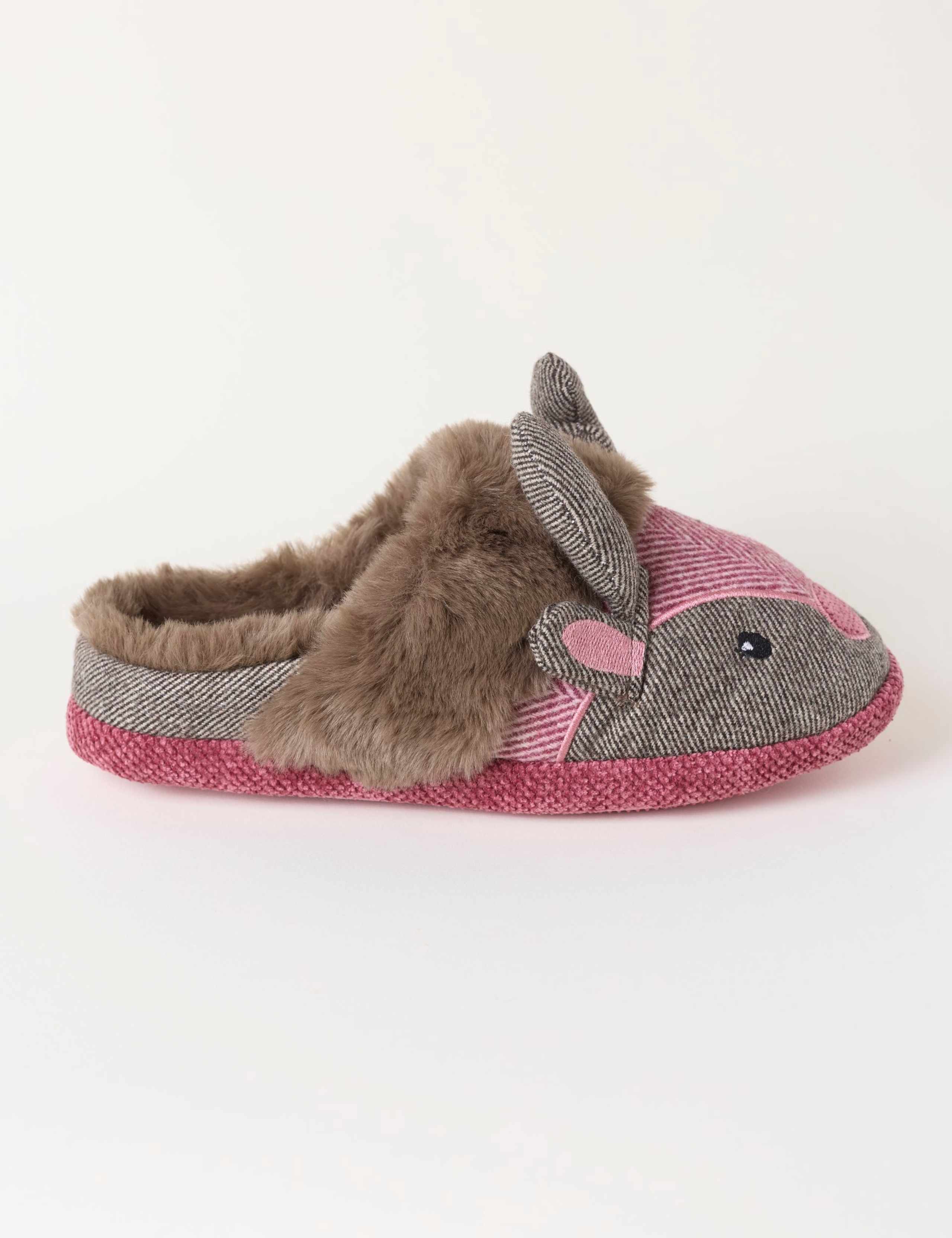Reindeer Mule Slippers