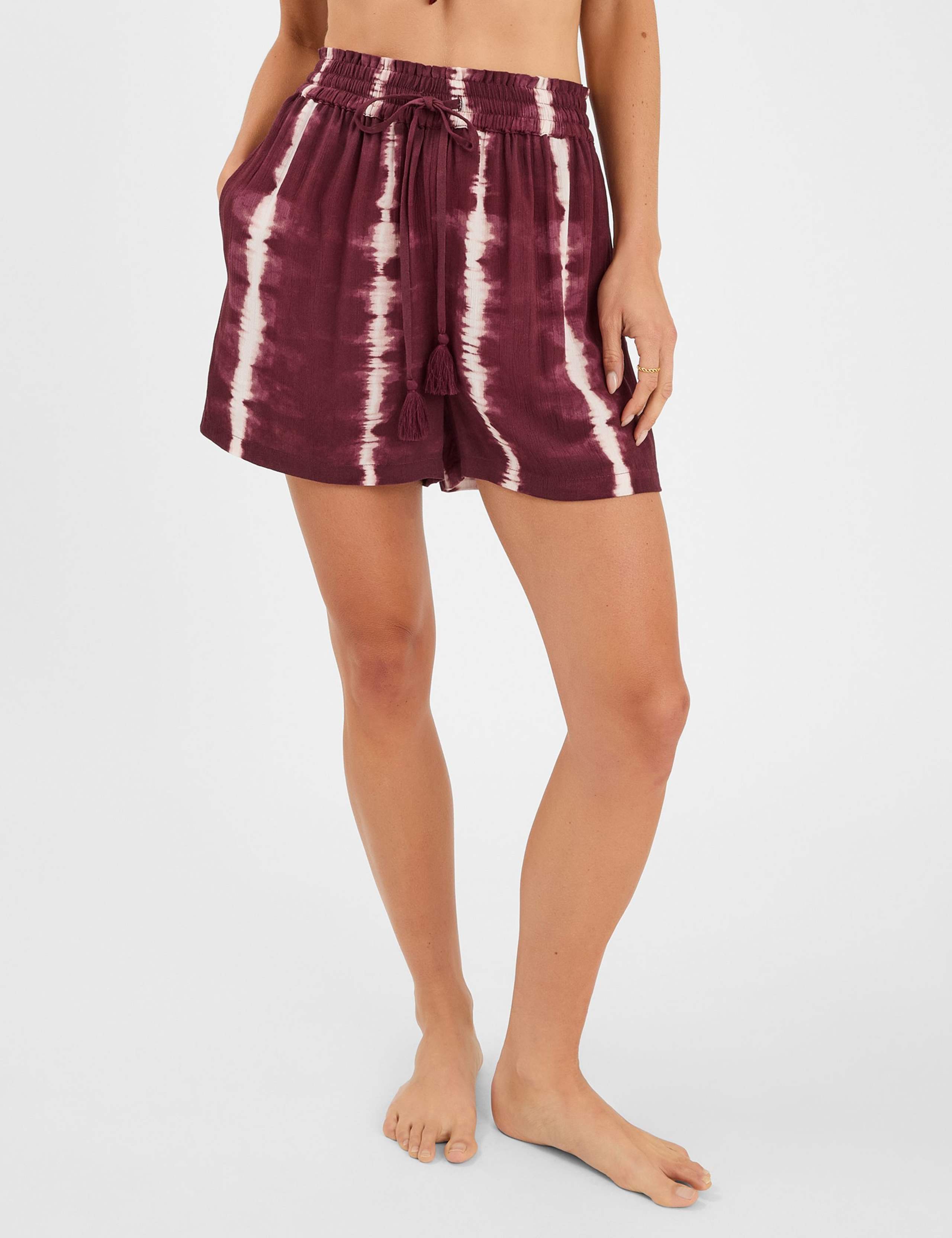 Tie Dye Casual Shorts