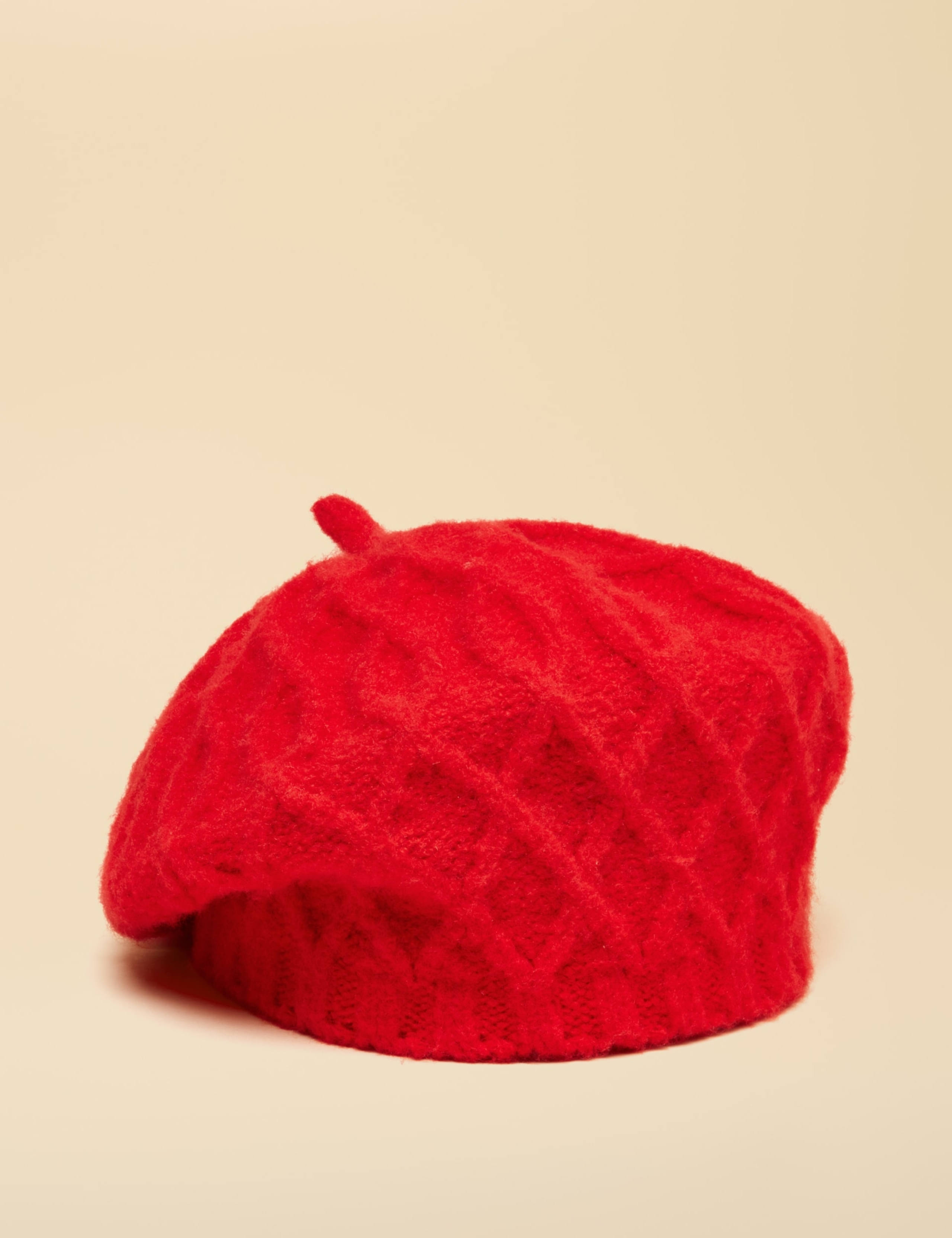 Cable Knit Beret