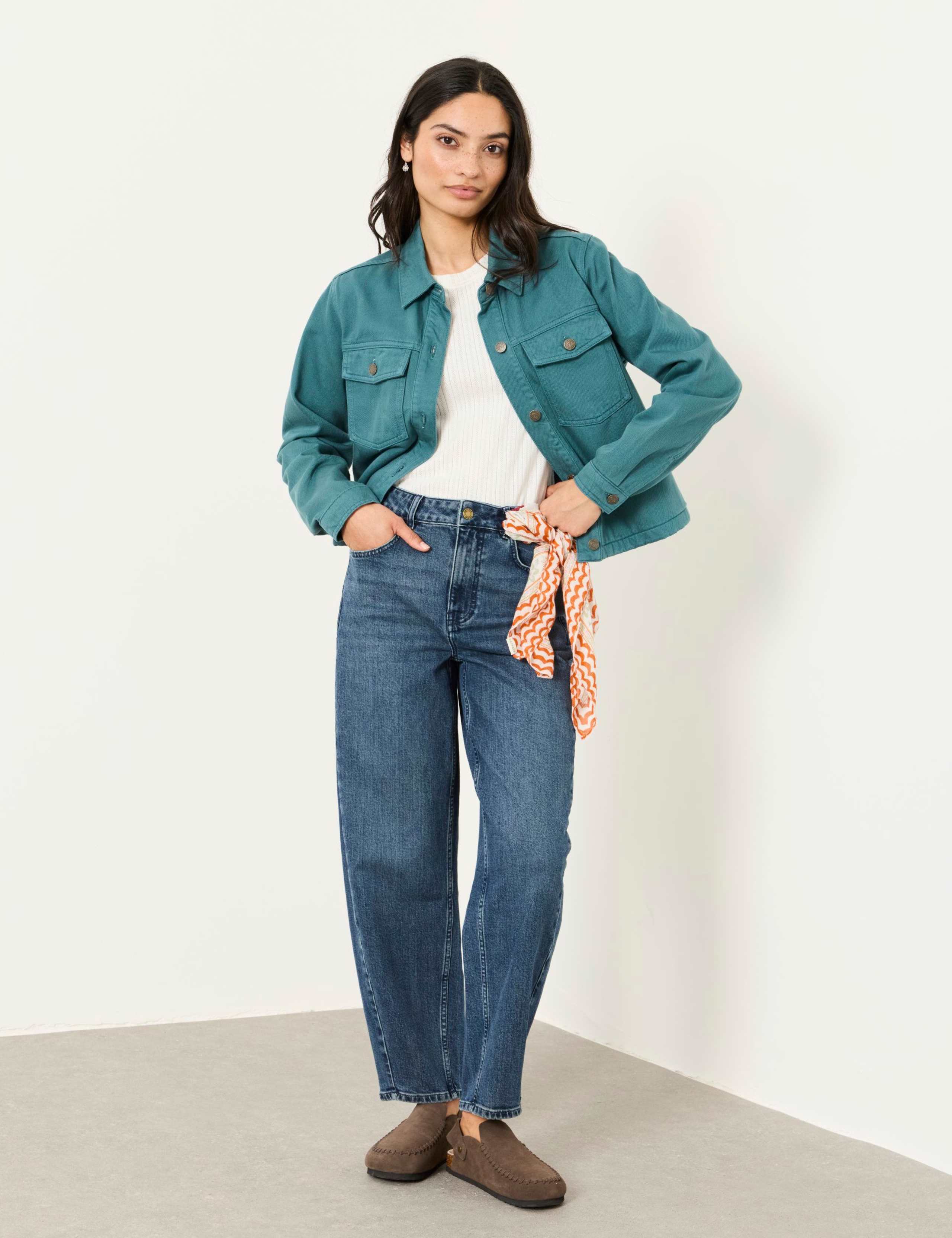 Pure Cotton Denim Jacket