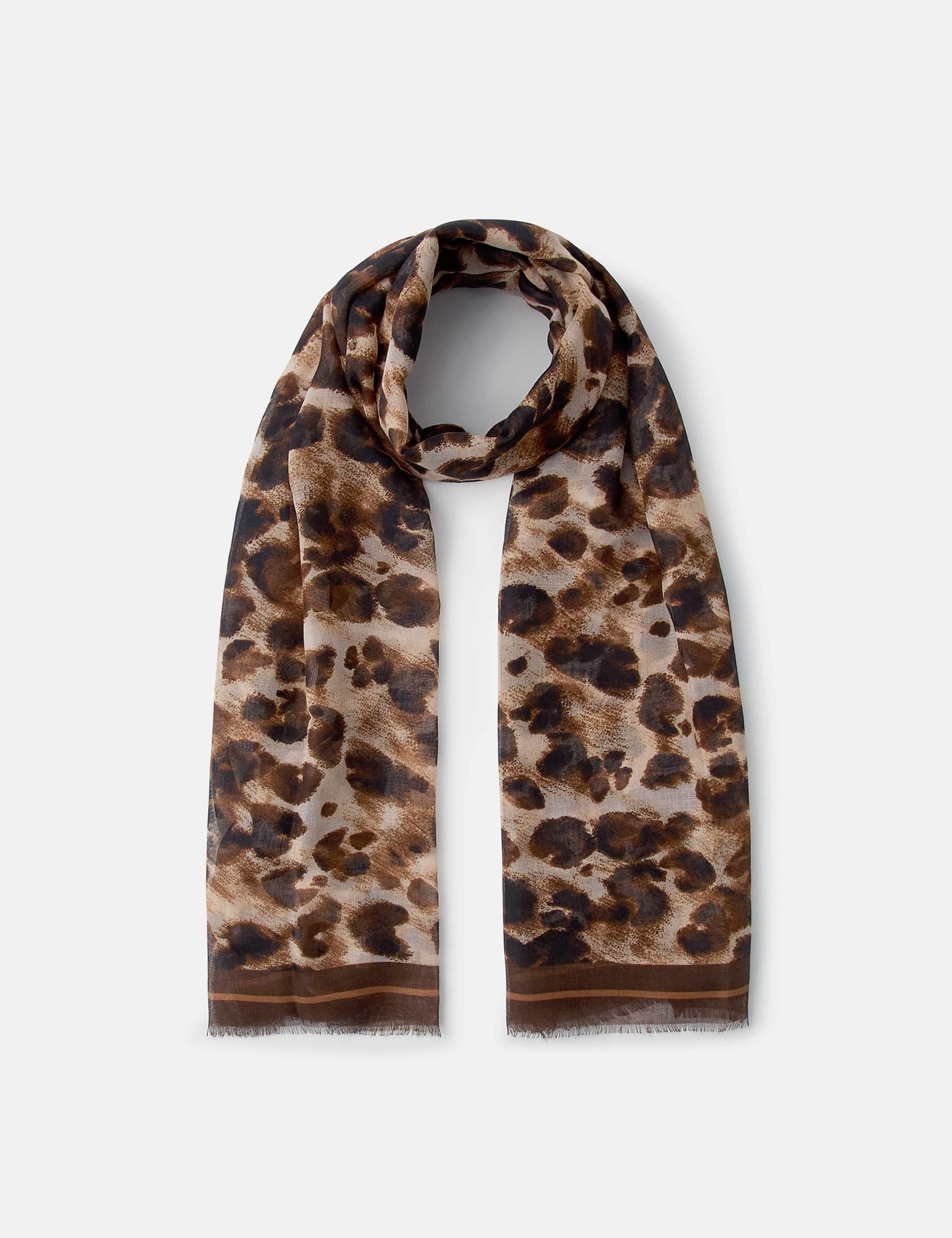 Printed Animal Scarf