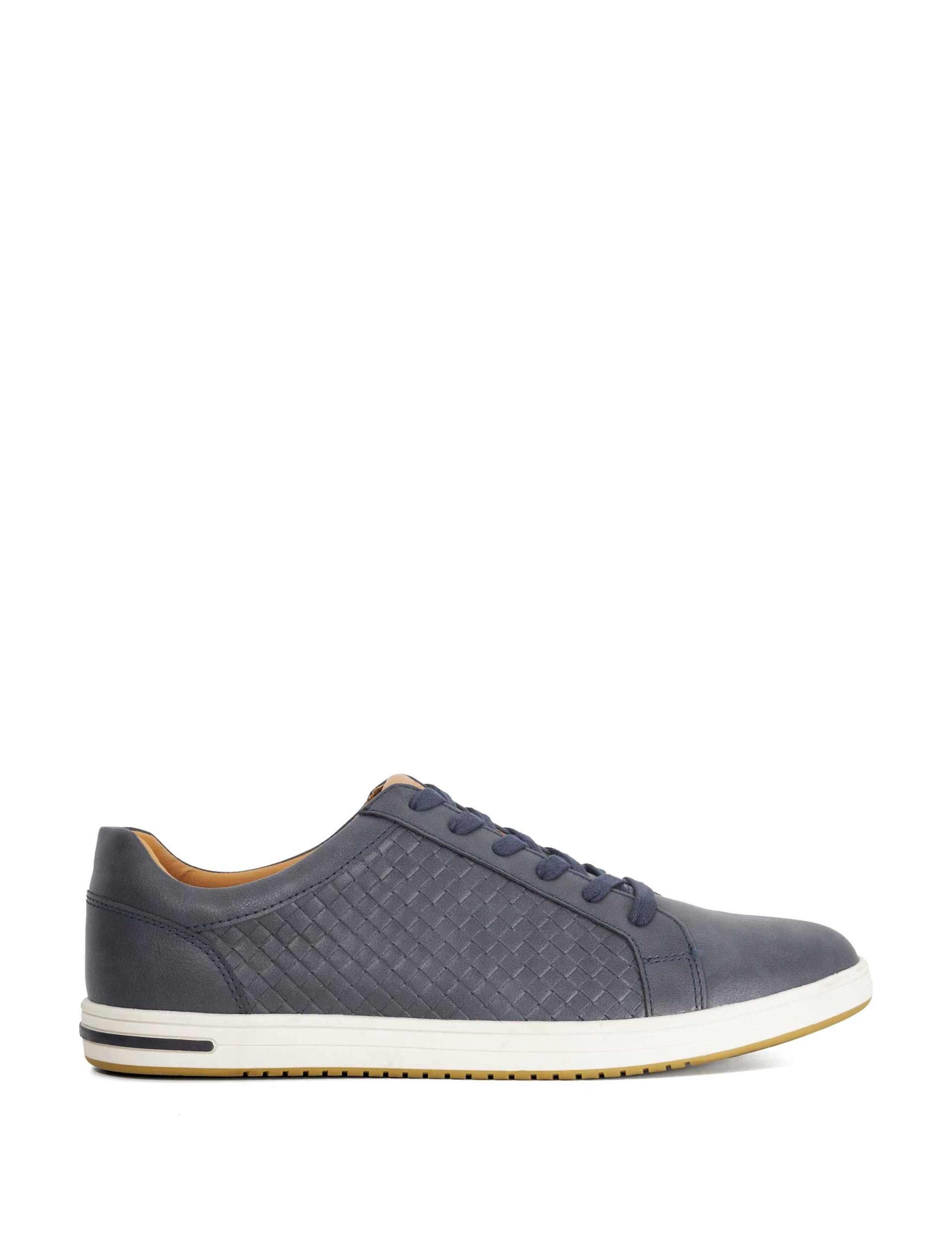 Woven Lace Up Trainers