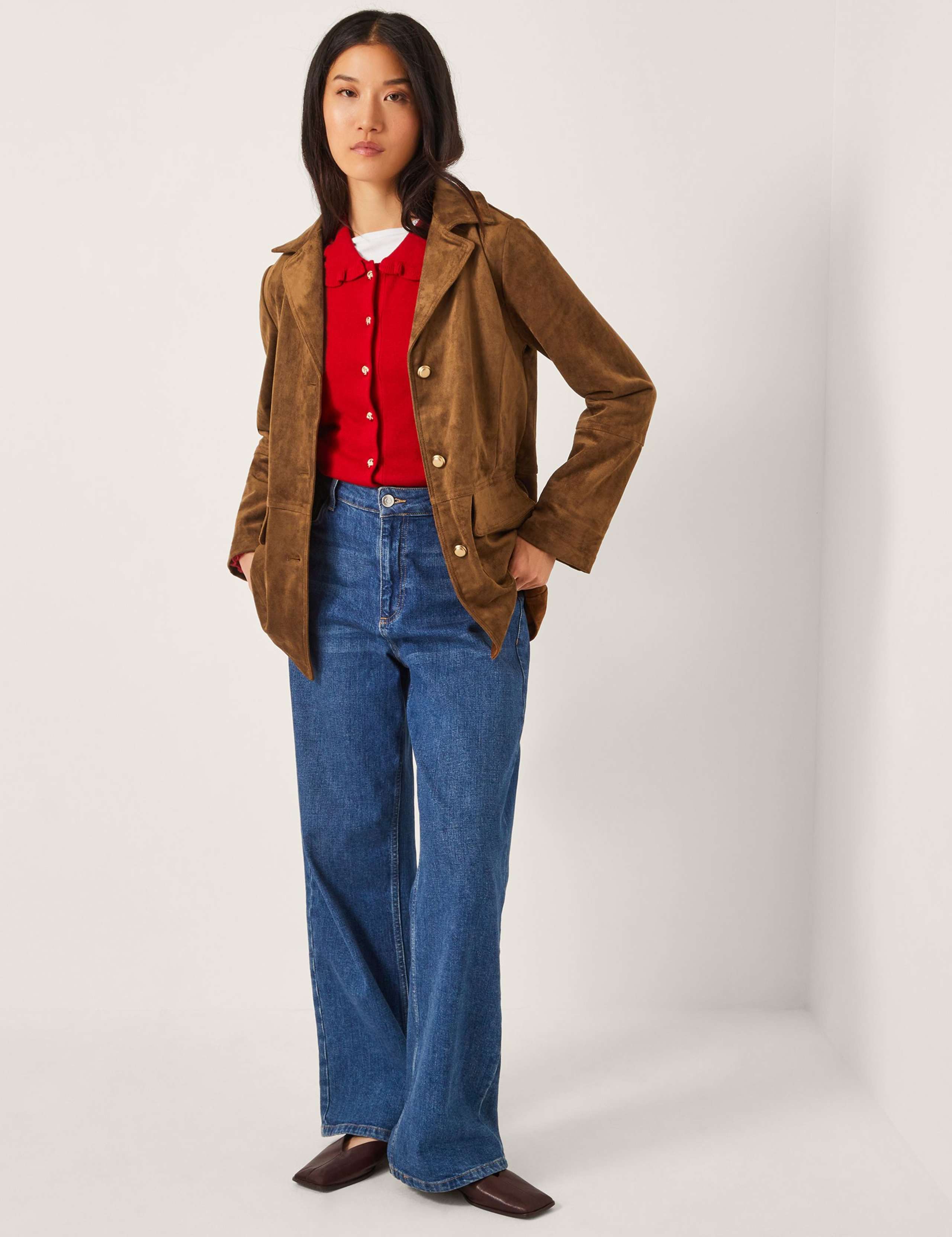Suedette Short Jacket