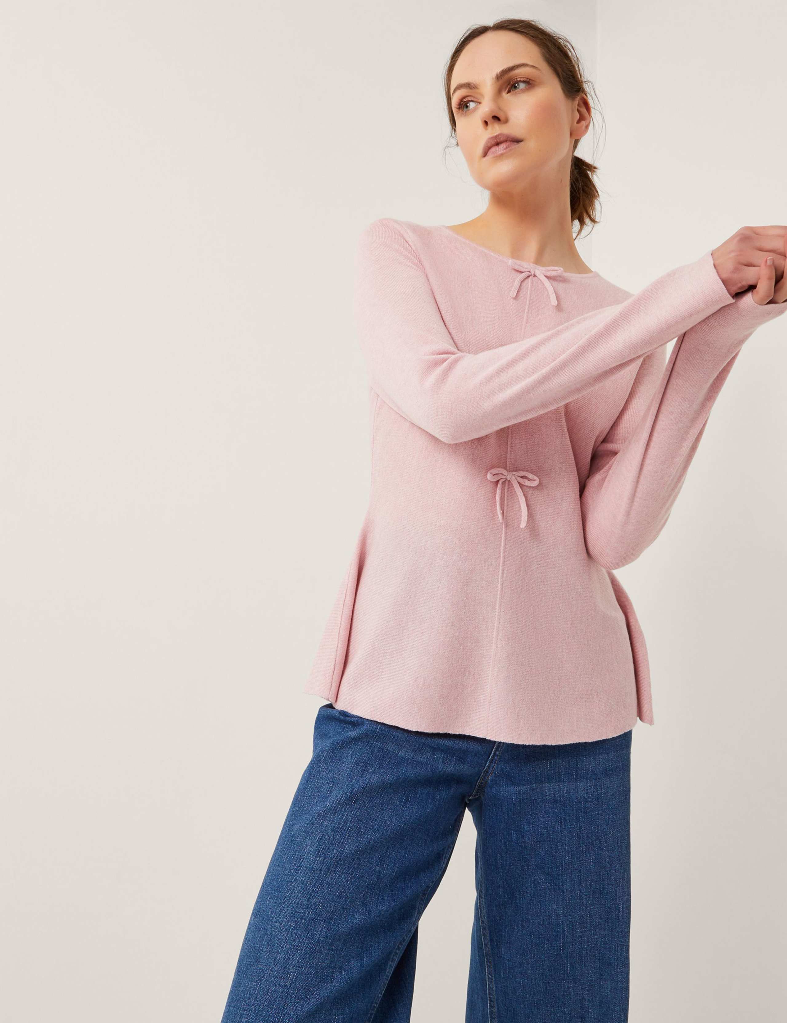 Wool Blend Crew Neck Jumper