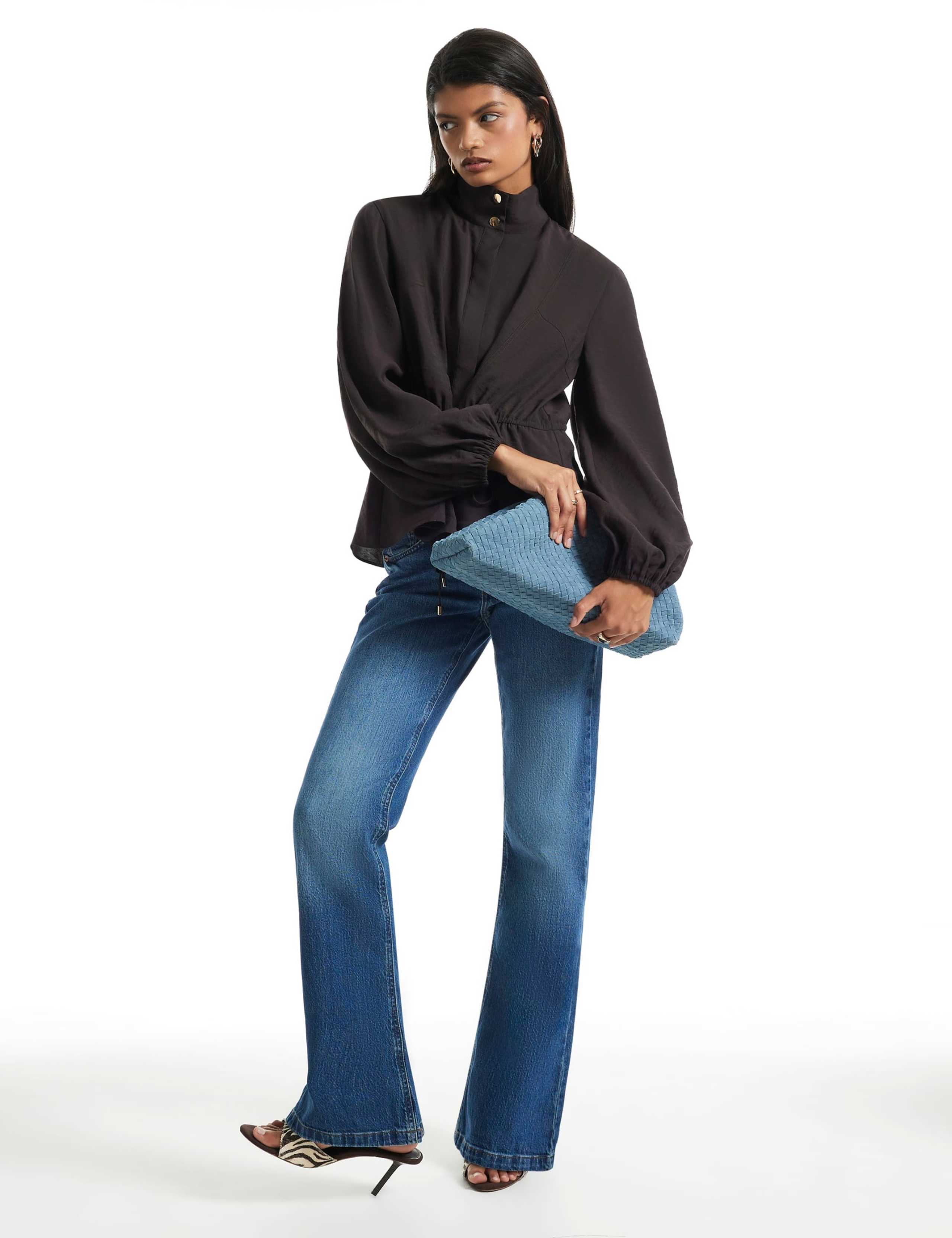 Funnel Neck Jacket