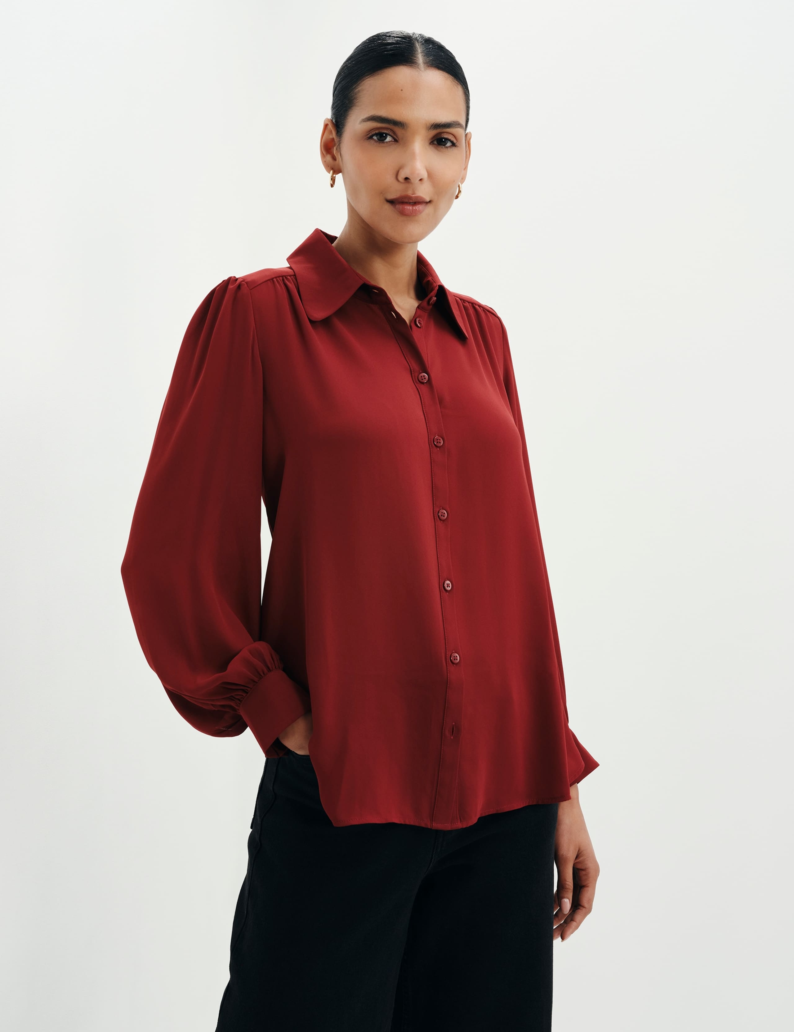 Collared Blouse