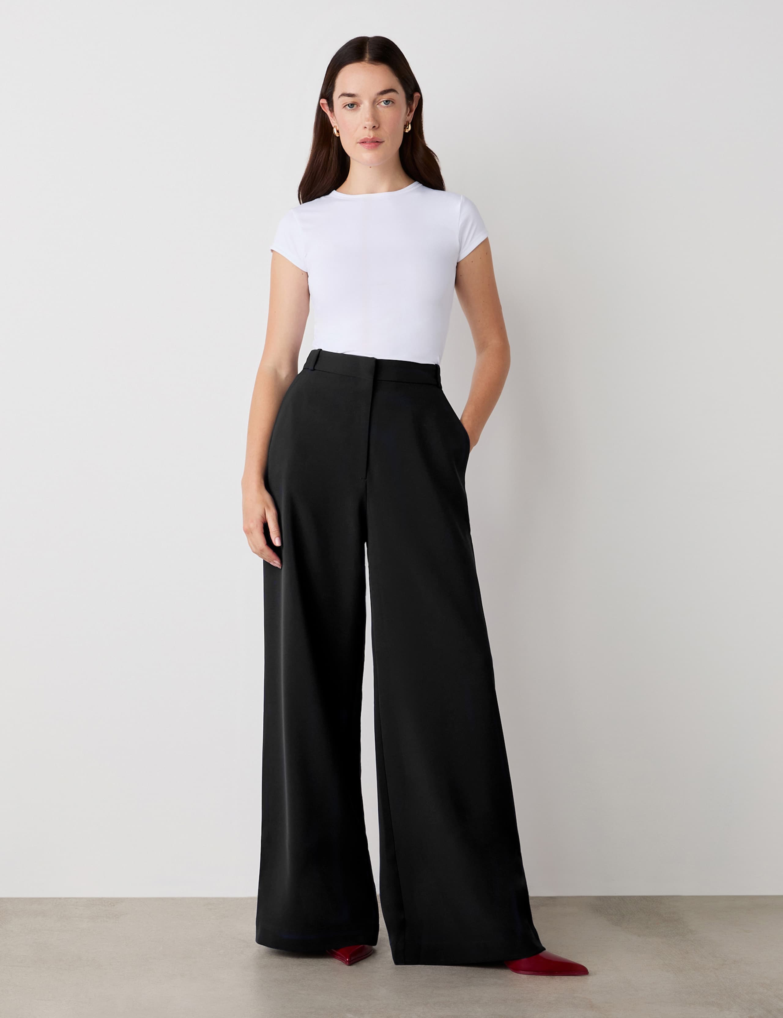 Wide Leg Trousers
