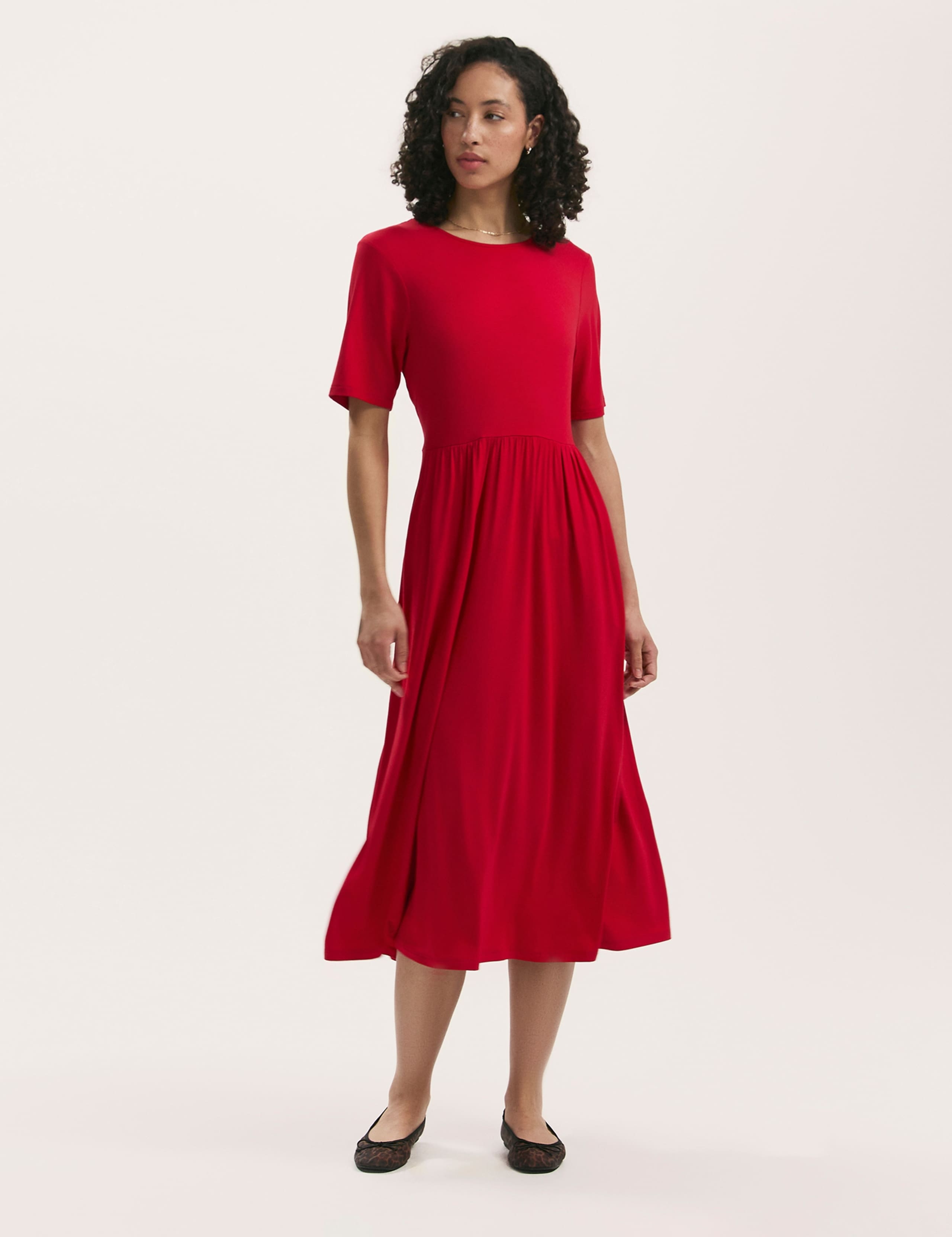 Jersey Midi T-Shirt Dress