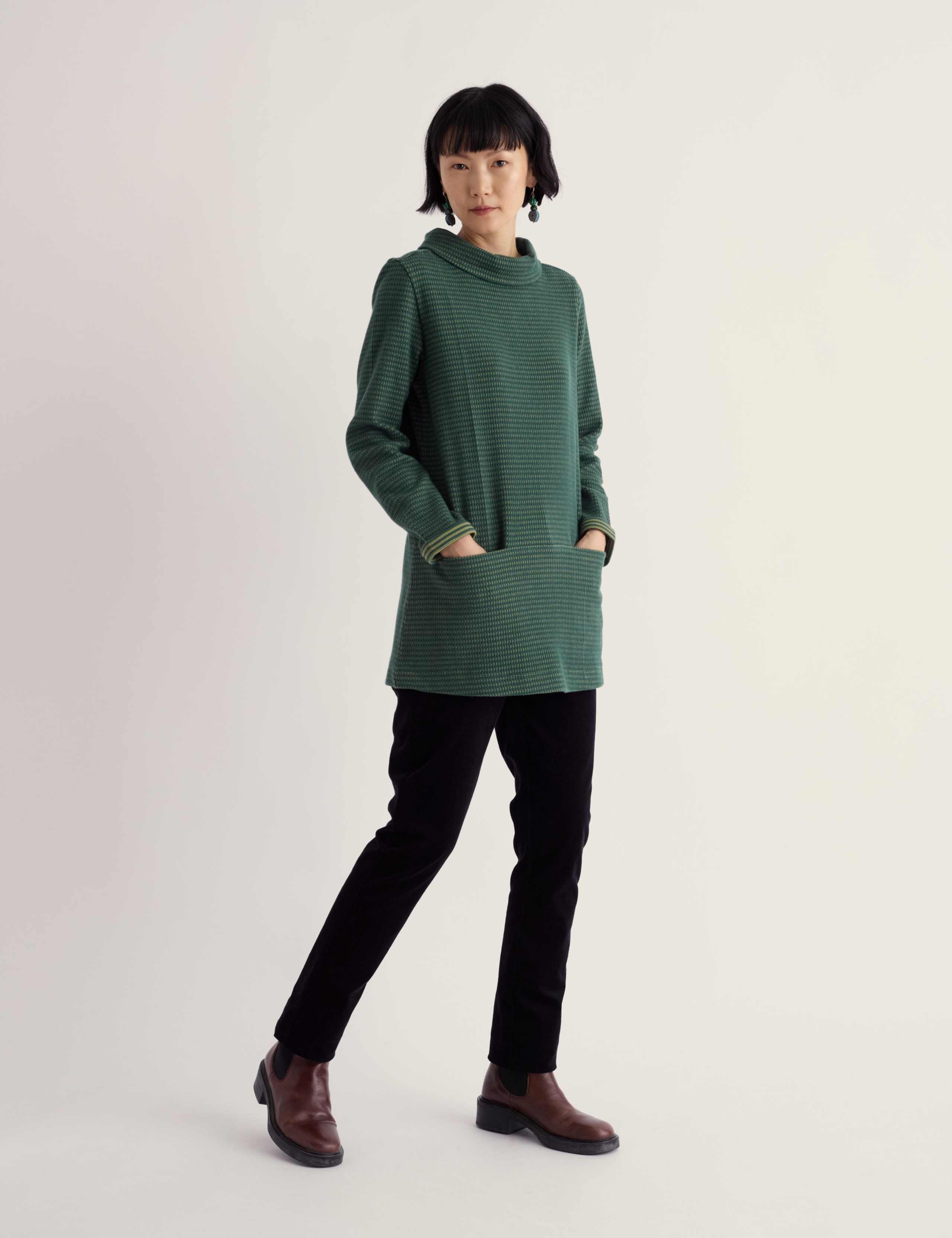 Pure Cotton Printed Relaxed Tunic