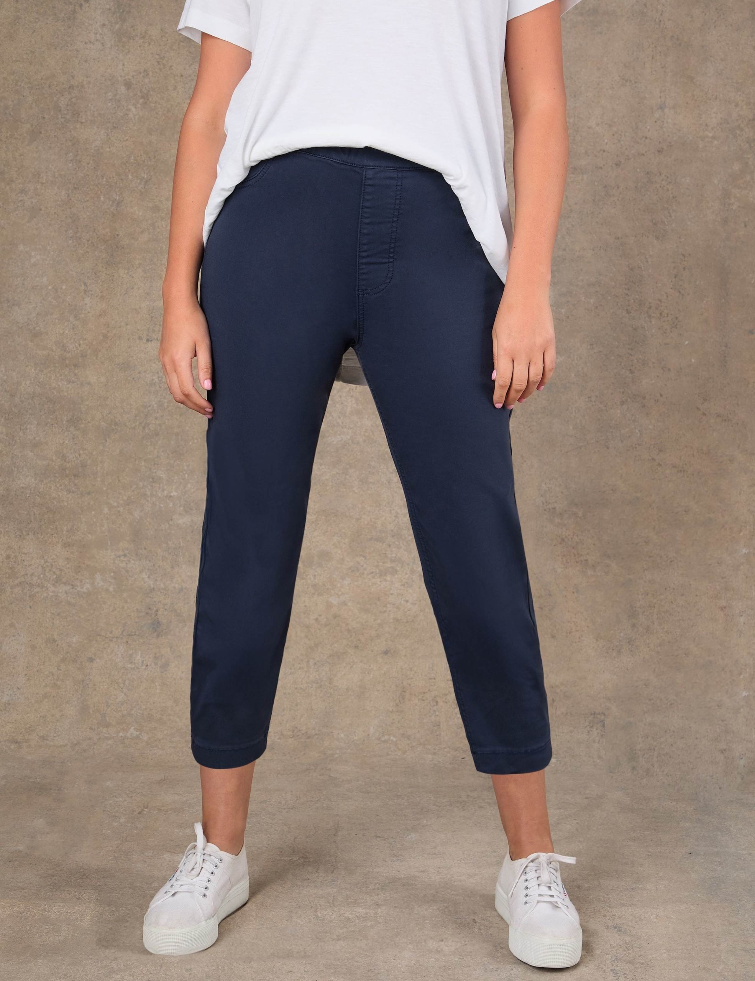 High Waisted Cropped Jeggings