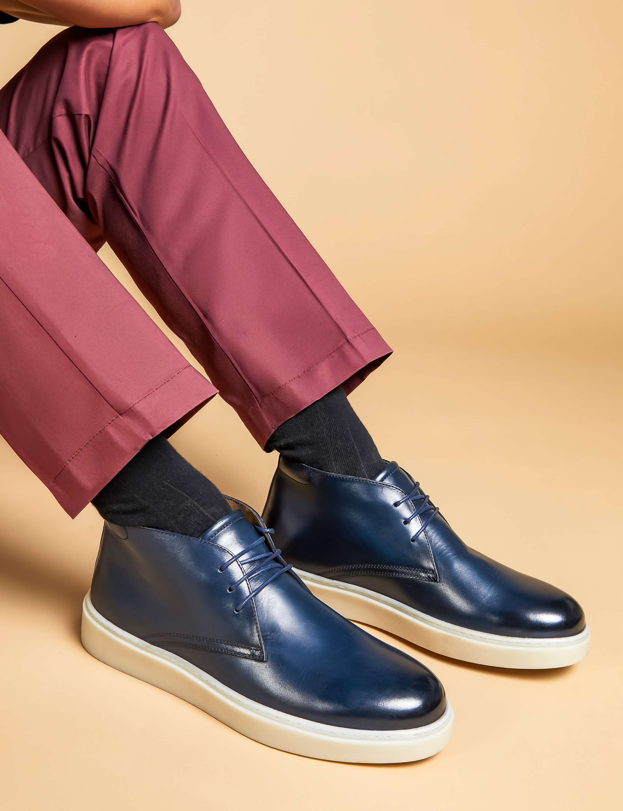 Leather Chukka Boots