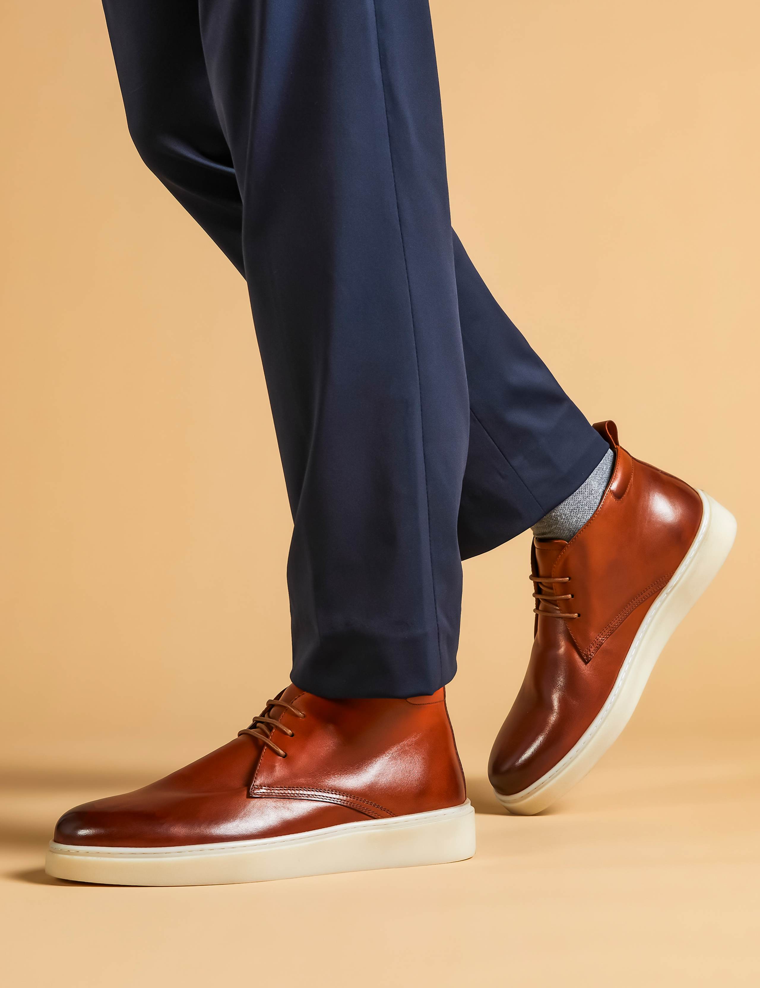 Leather Chukka Boots