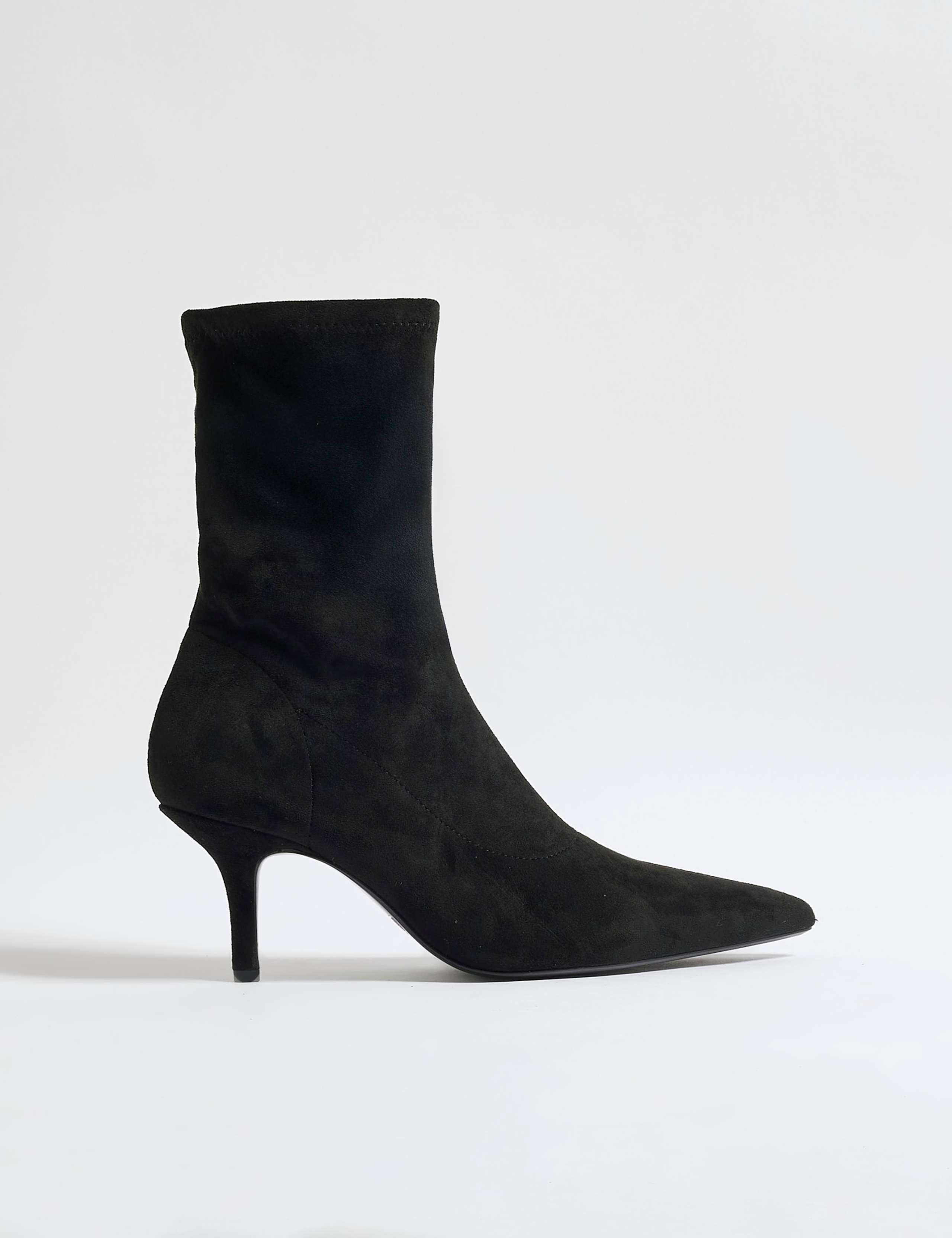 Sock Style Stiletto Ankle Boots
