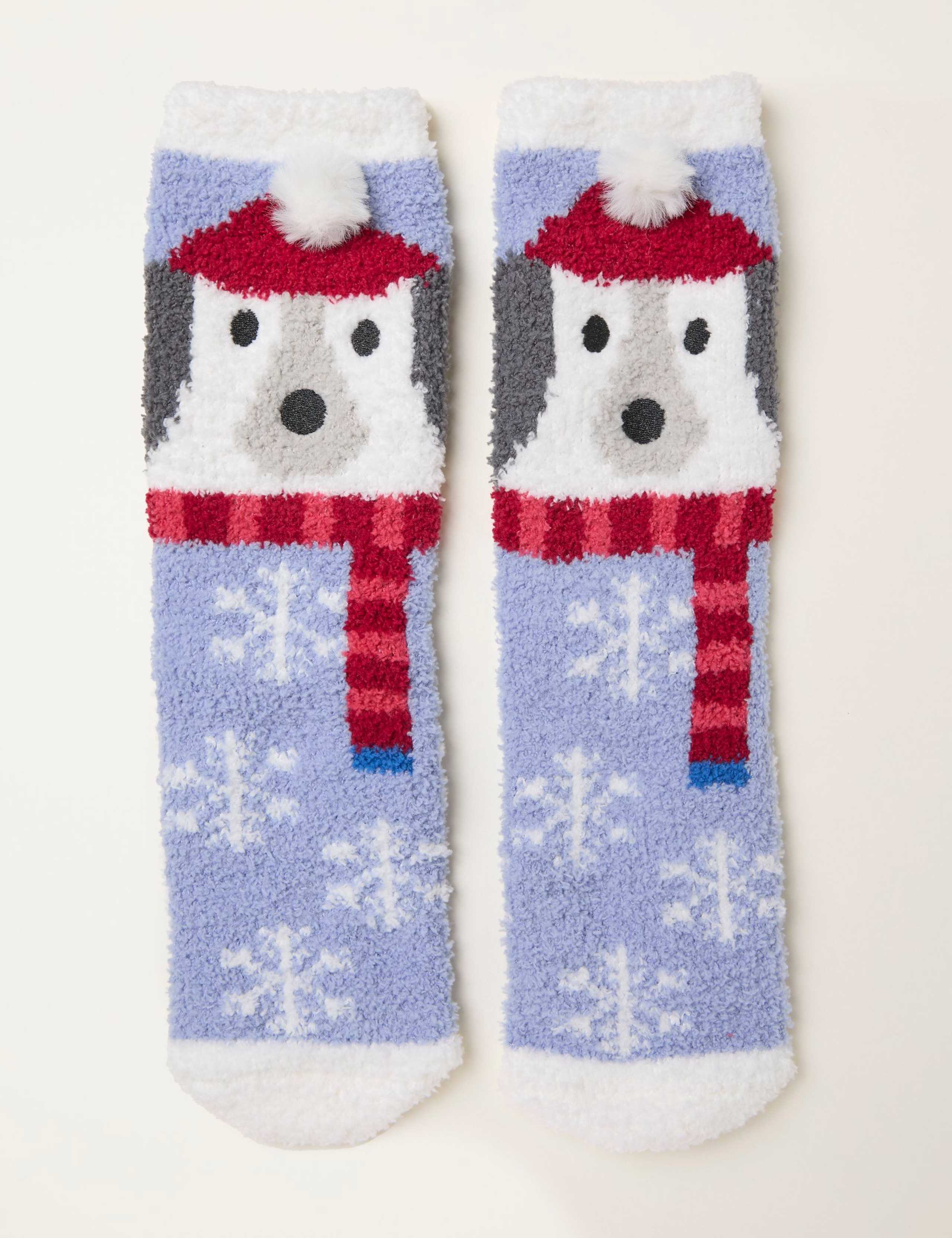 Fluffy Dog Socks