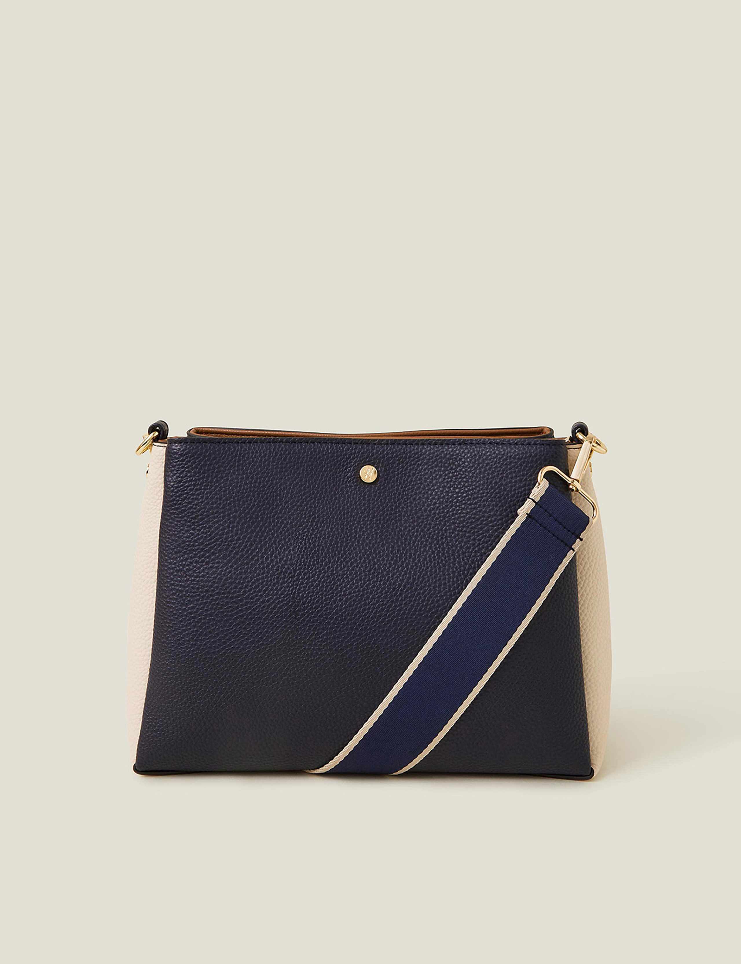 Faux Leather Cross Body Bag