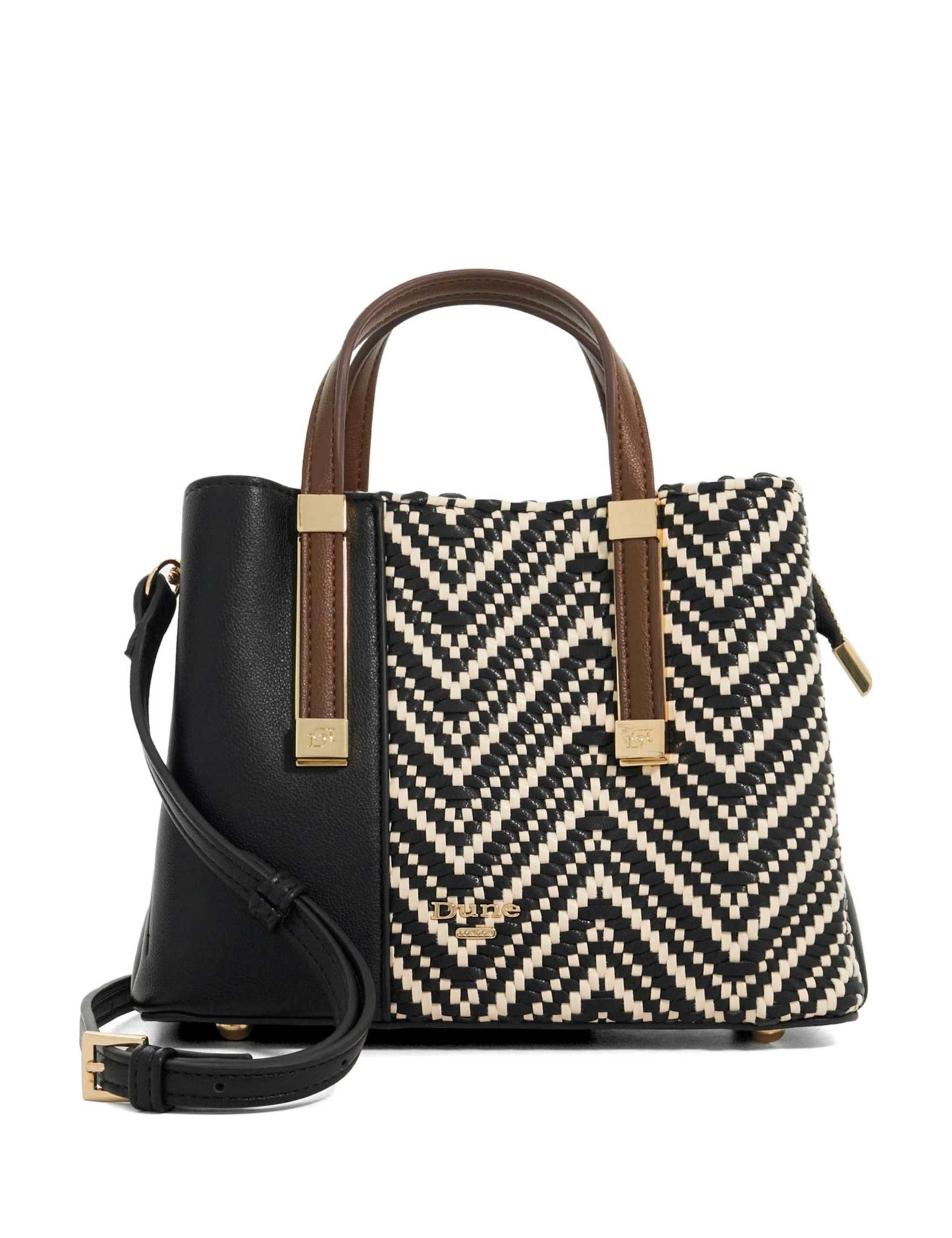 3 Part Construction Mini Tote Bag