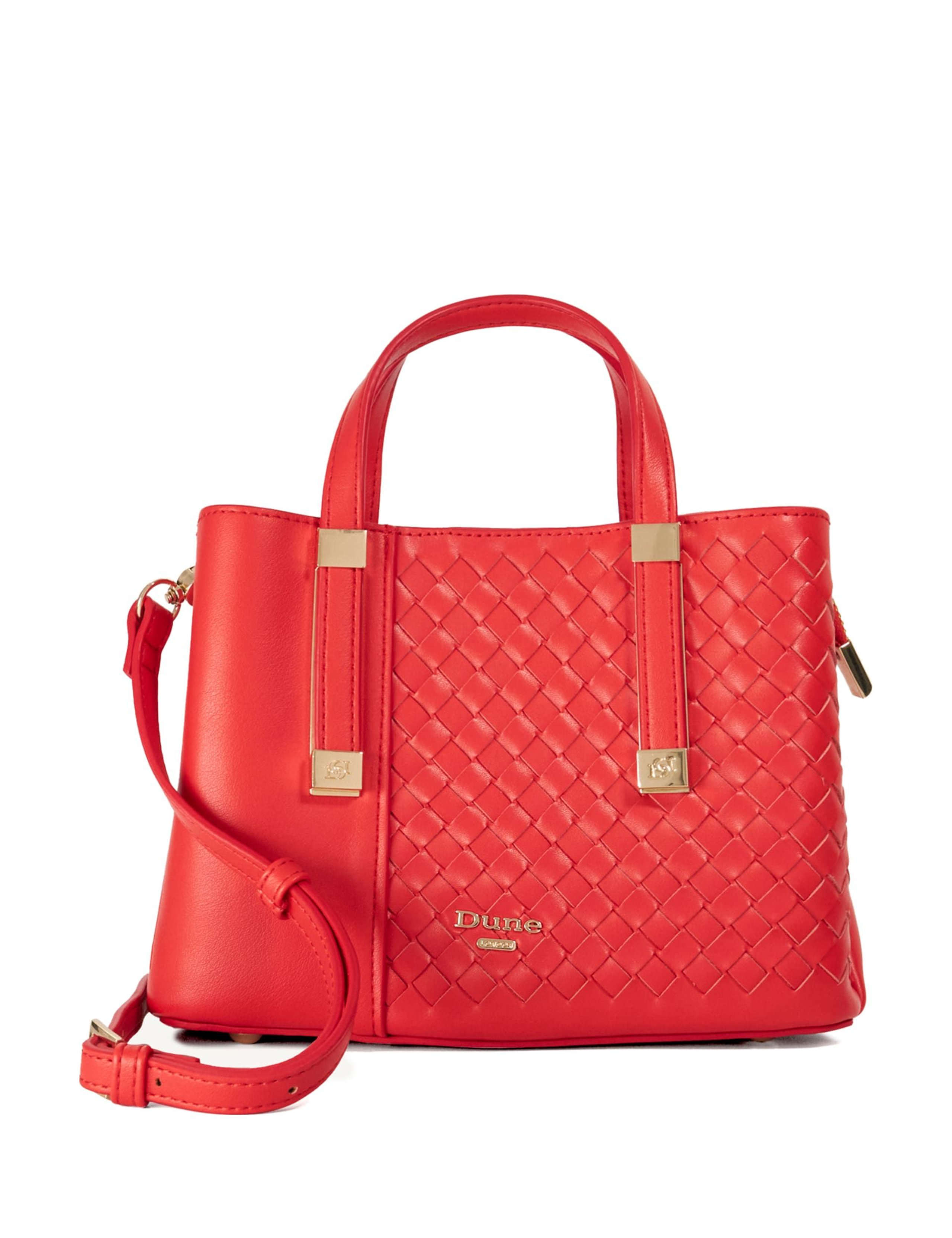 Woven Top Handle Tote Bag