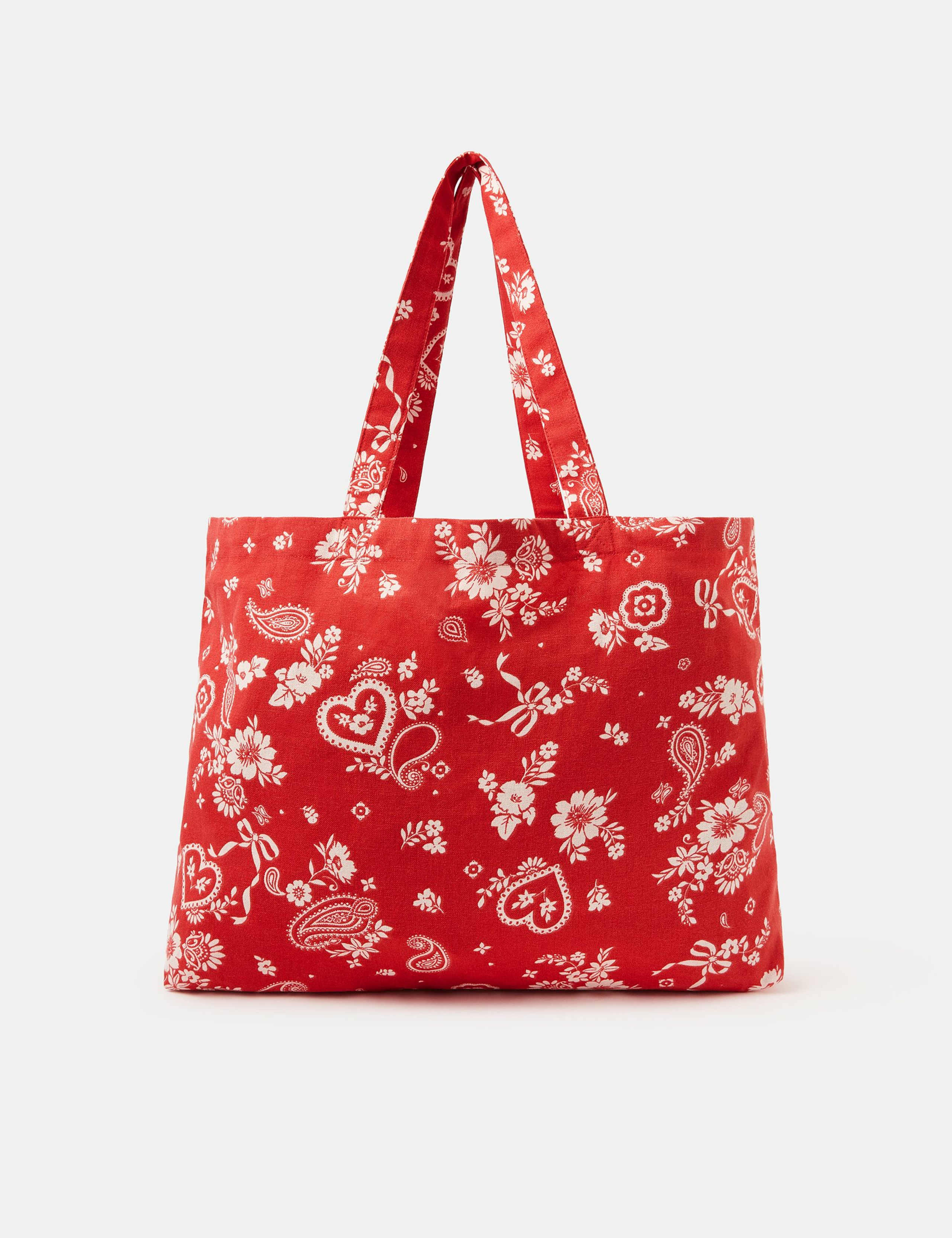 Paisley Floral Shopper Bag