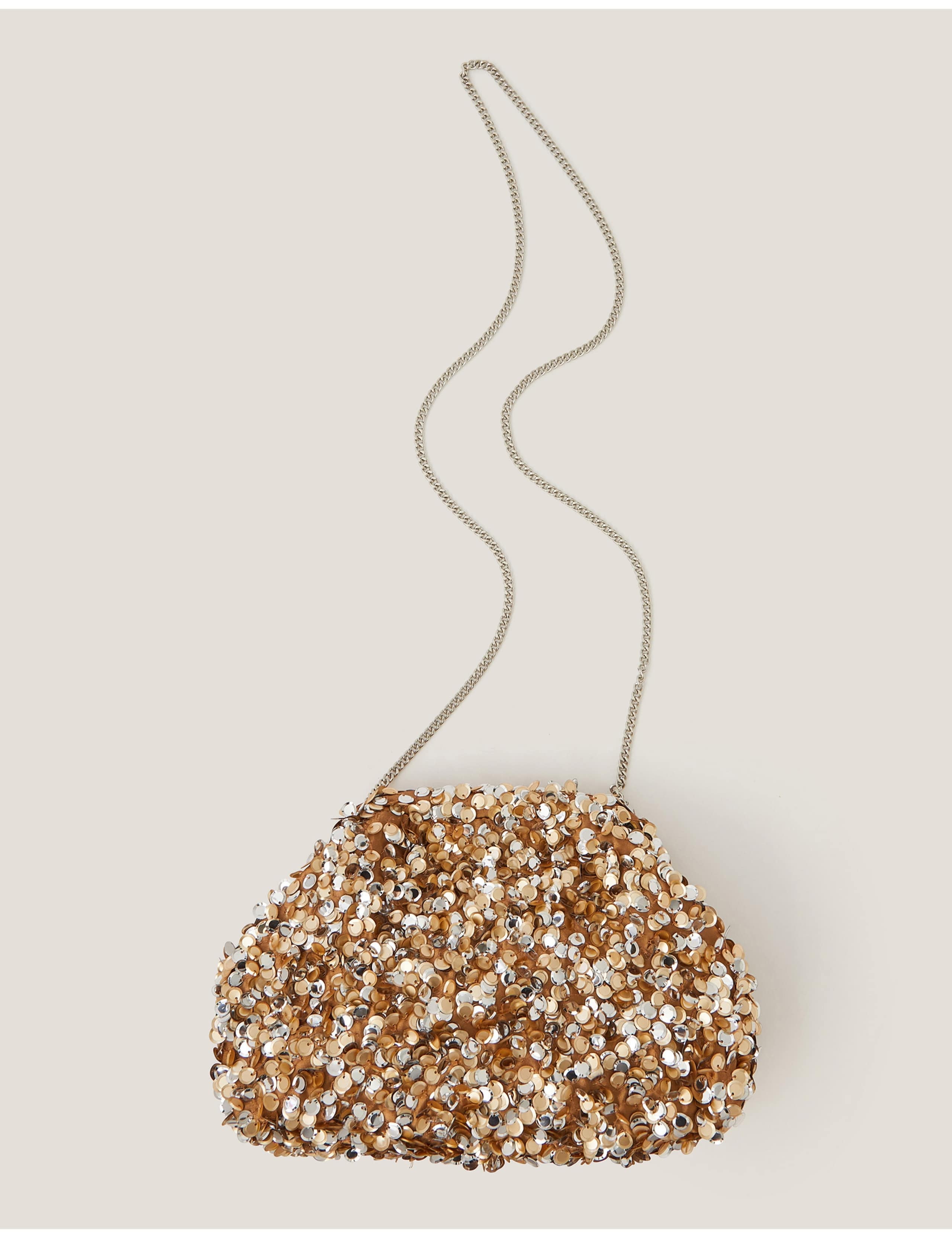 Sequin Clutch Bag