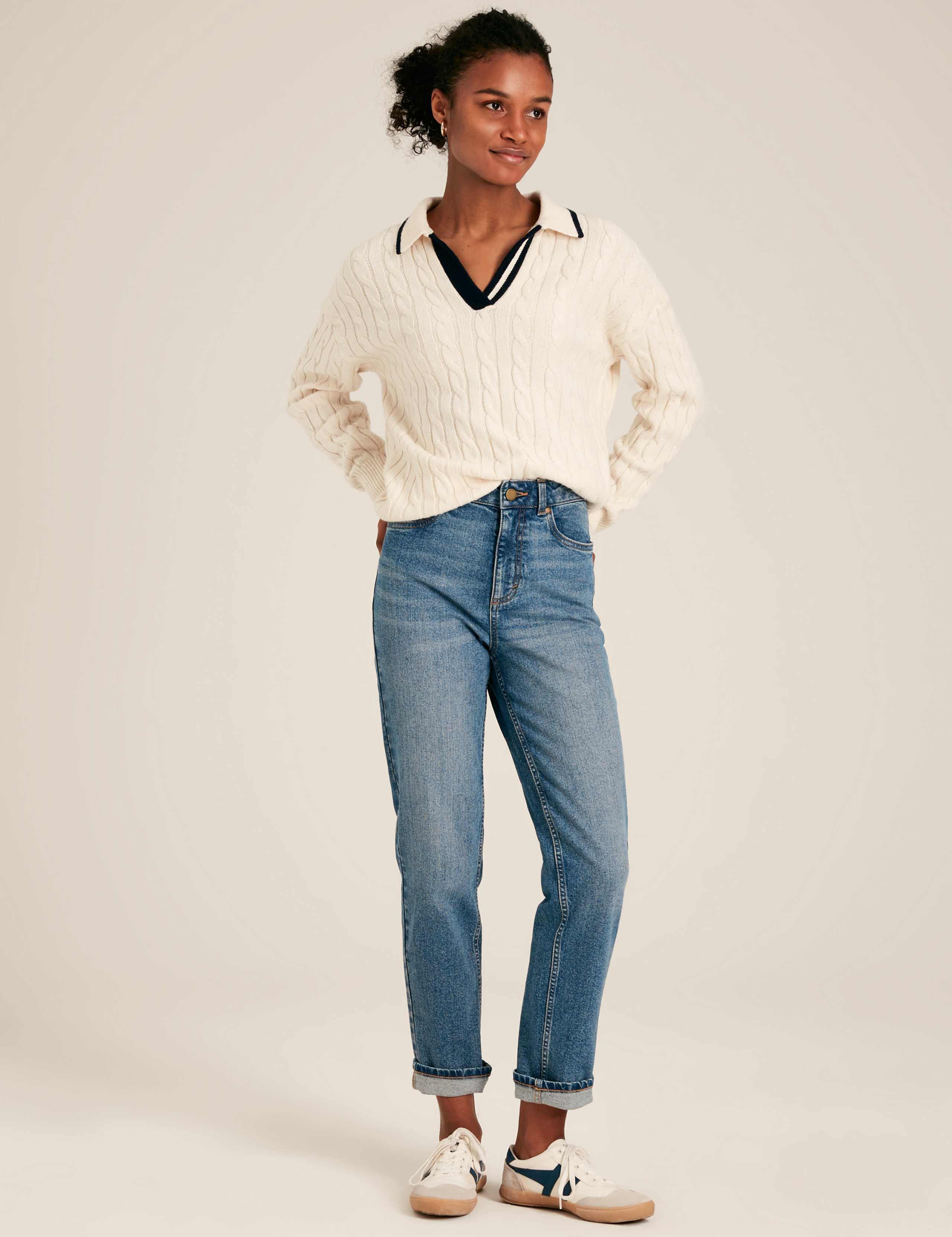 Slim Straight Leg Jeans