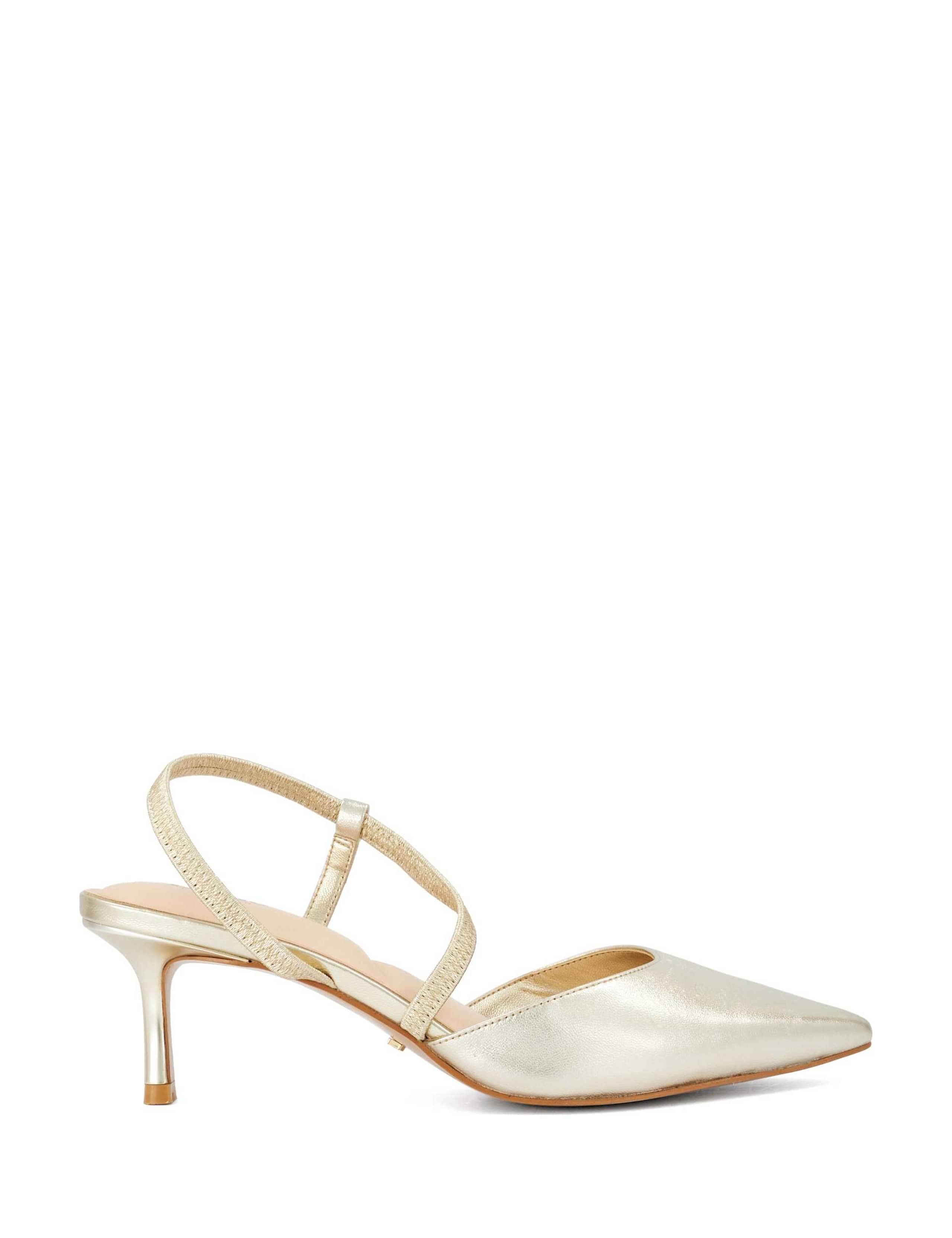 Pointed Toe Embellished Court Shoes