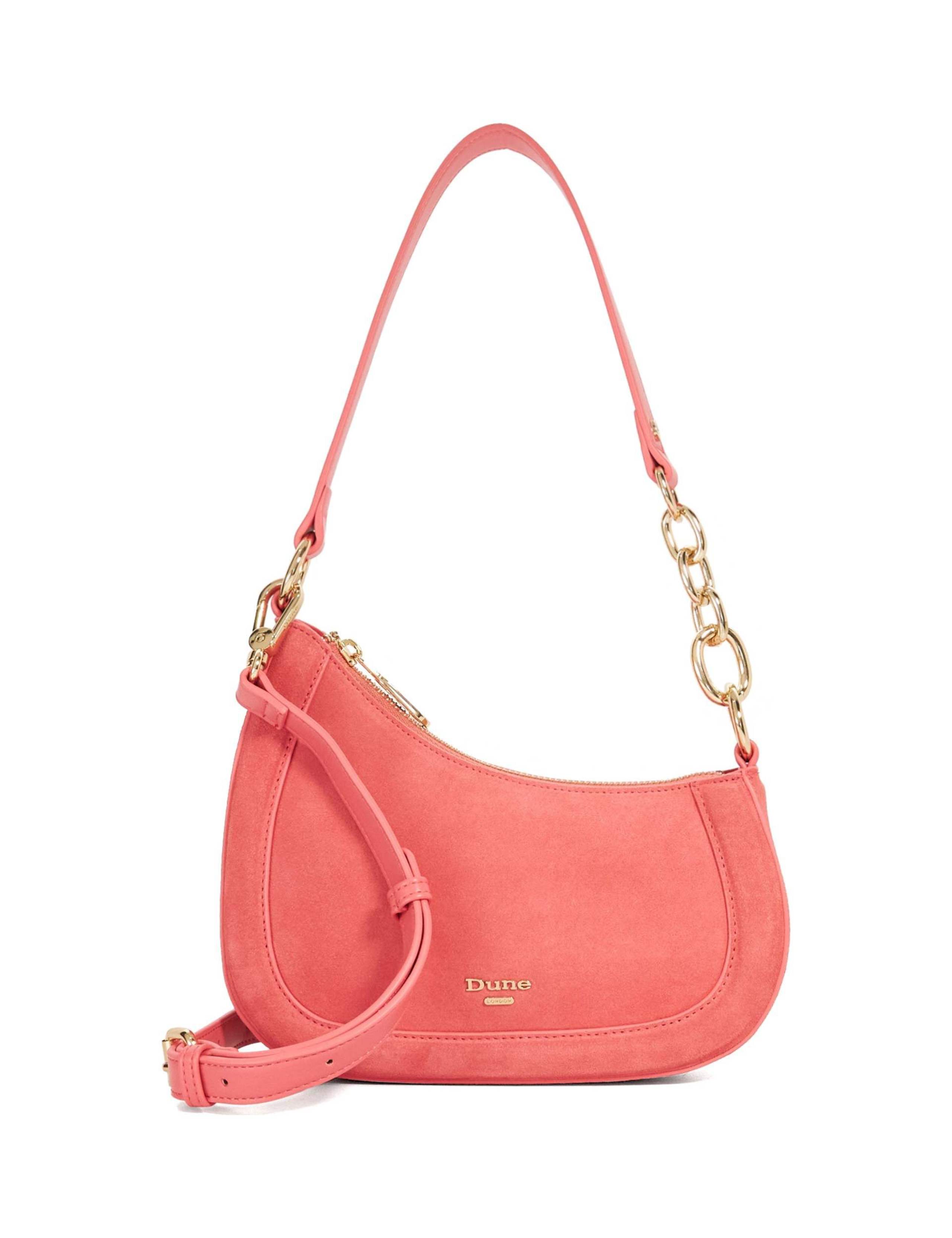Leather Chain Strap Shoulder Bag