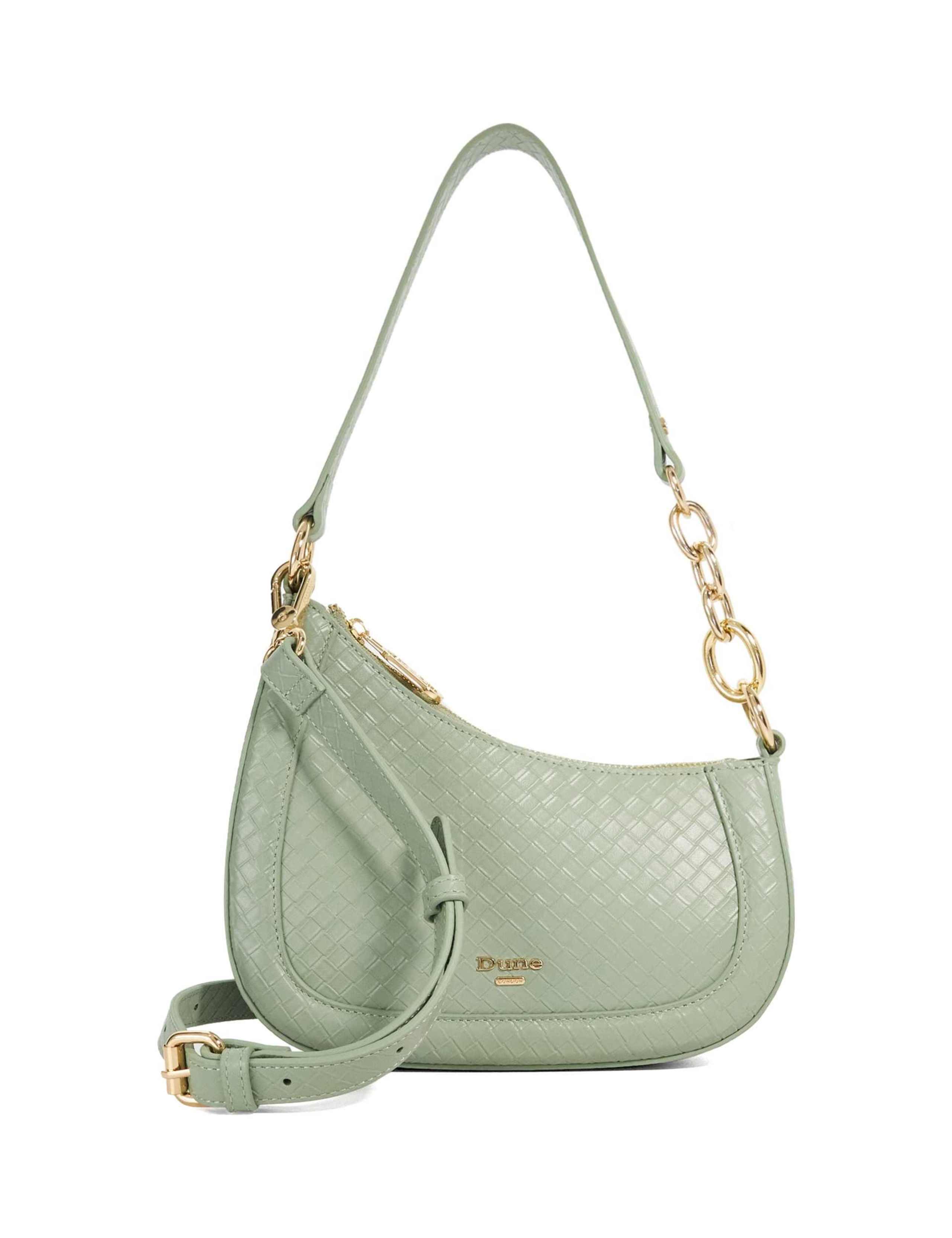 Leather Chain Strap Shoulder Bag