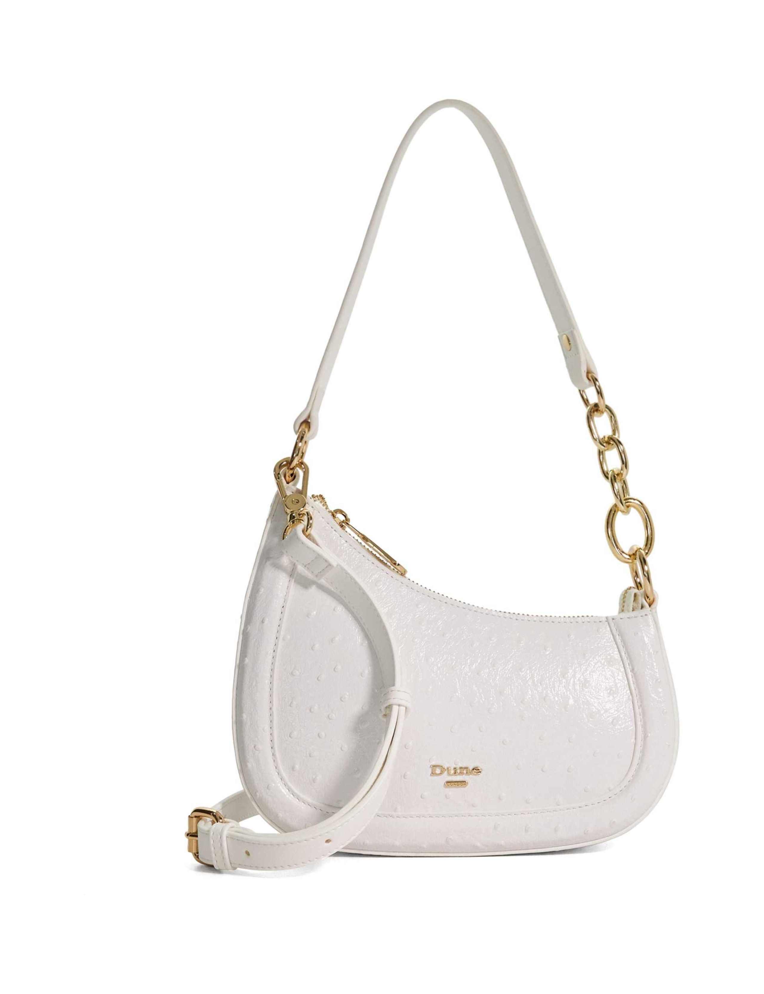 Leather Chain Strap Shoulder Bag