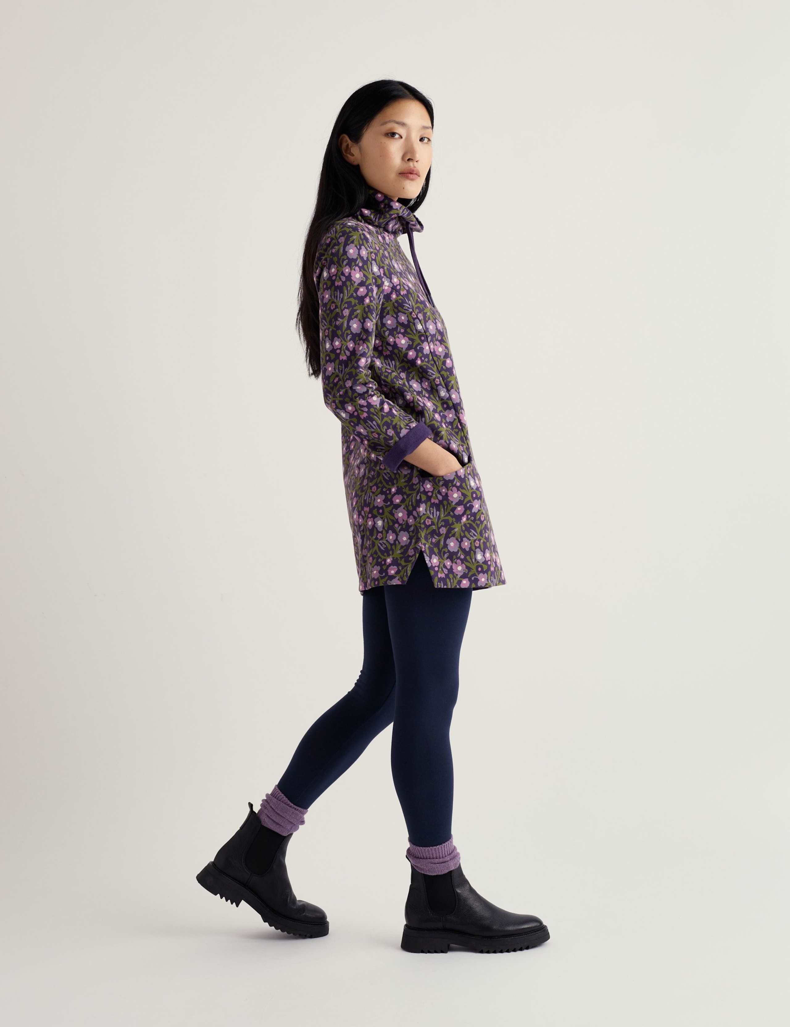 Cotton Rich Floral Tunic