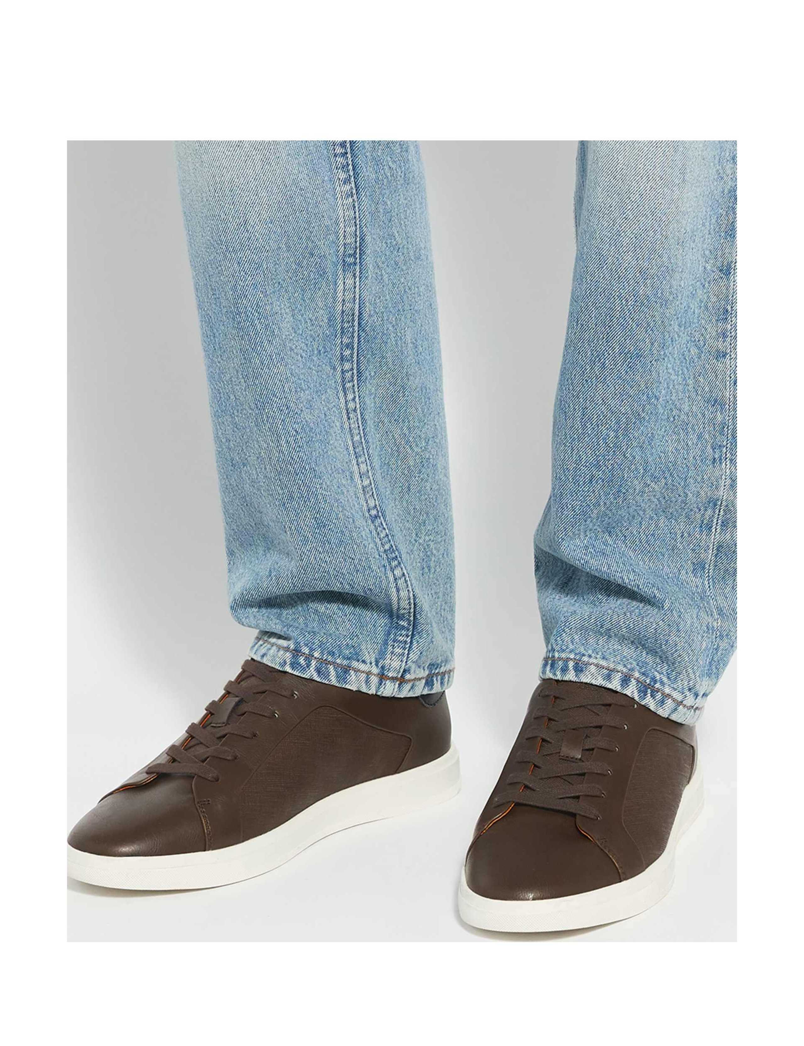 Wide Fit Lace Up Trainers
