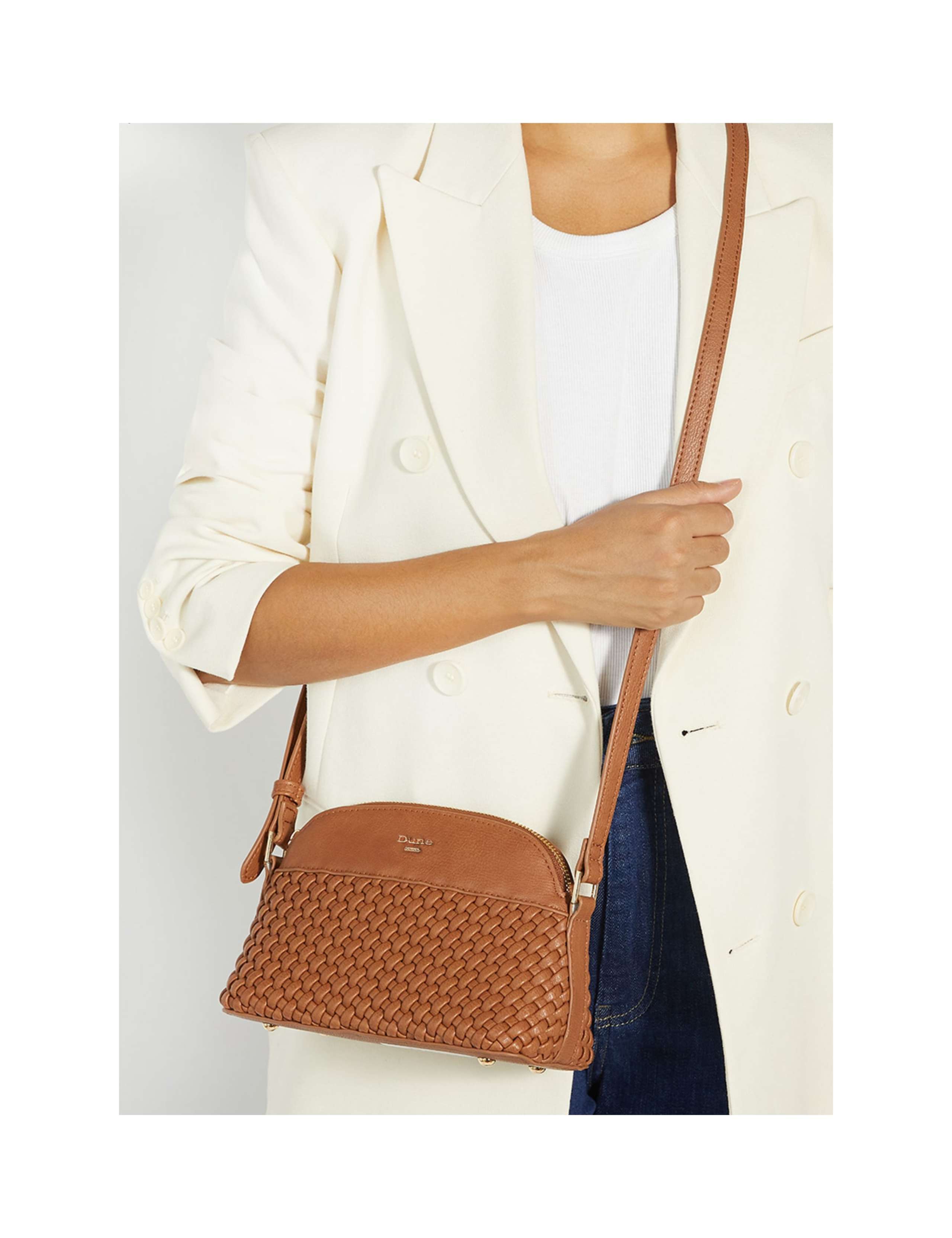 Woven Cross Body Bag