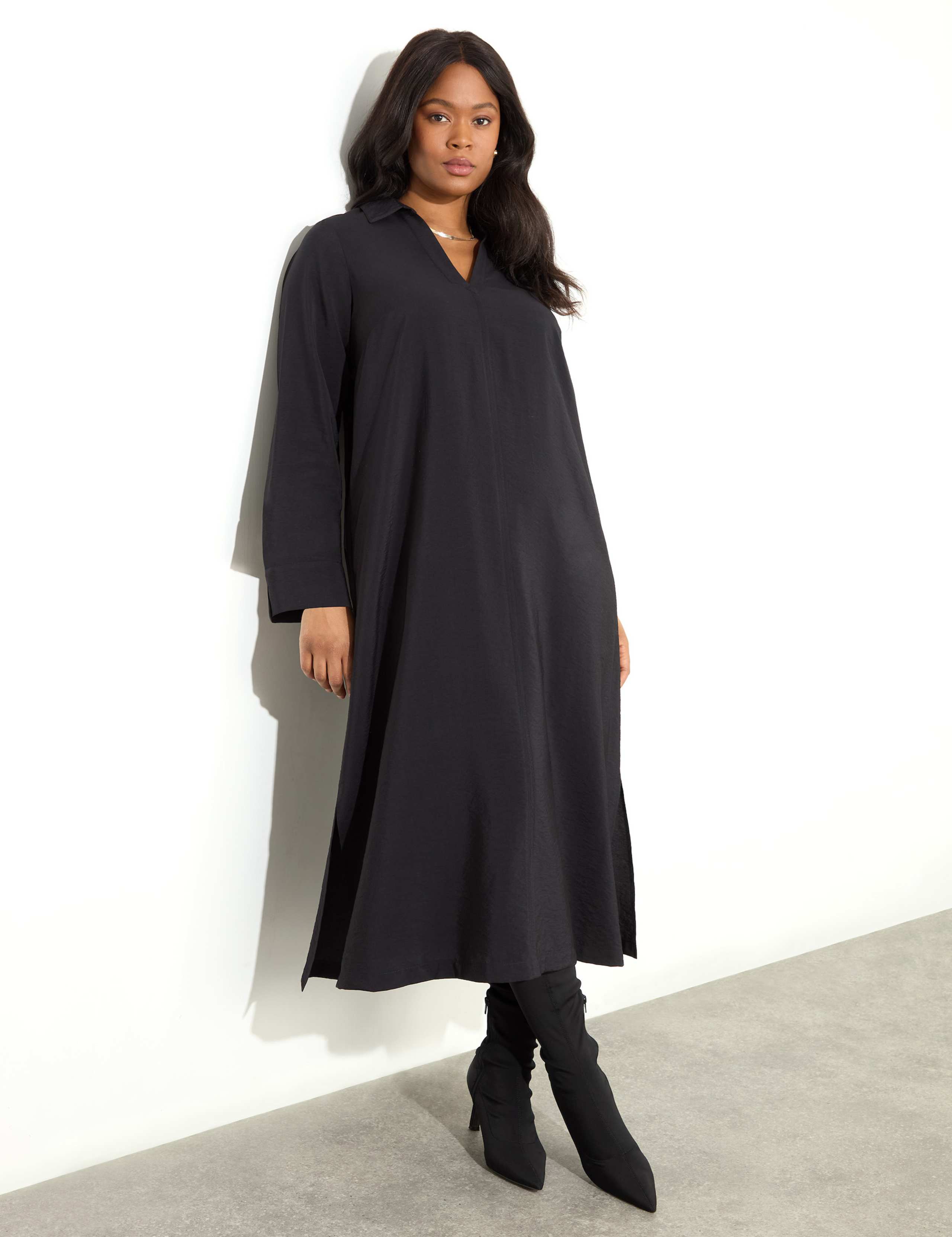 Midaxi Shirt Dress