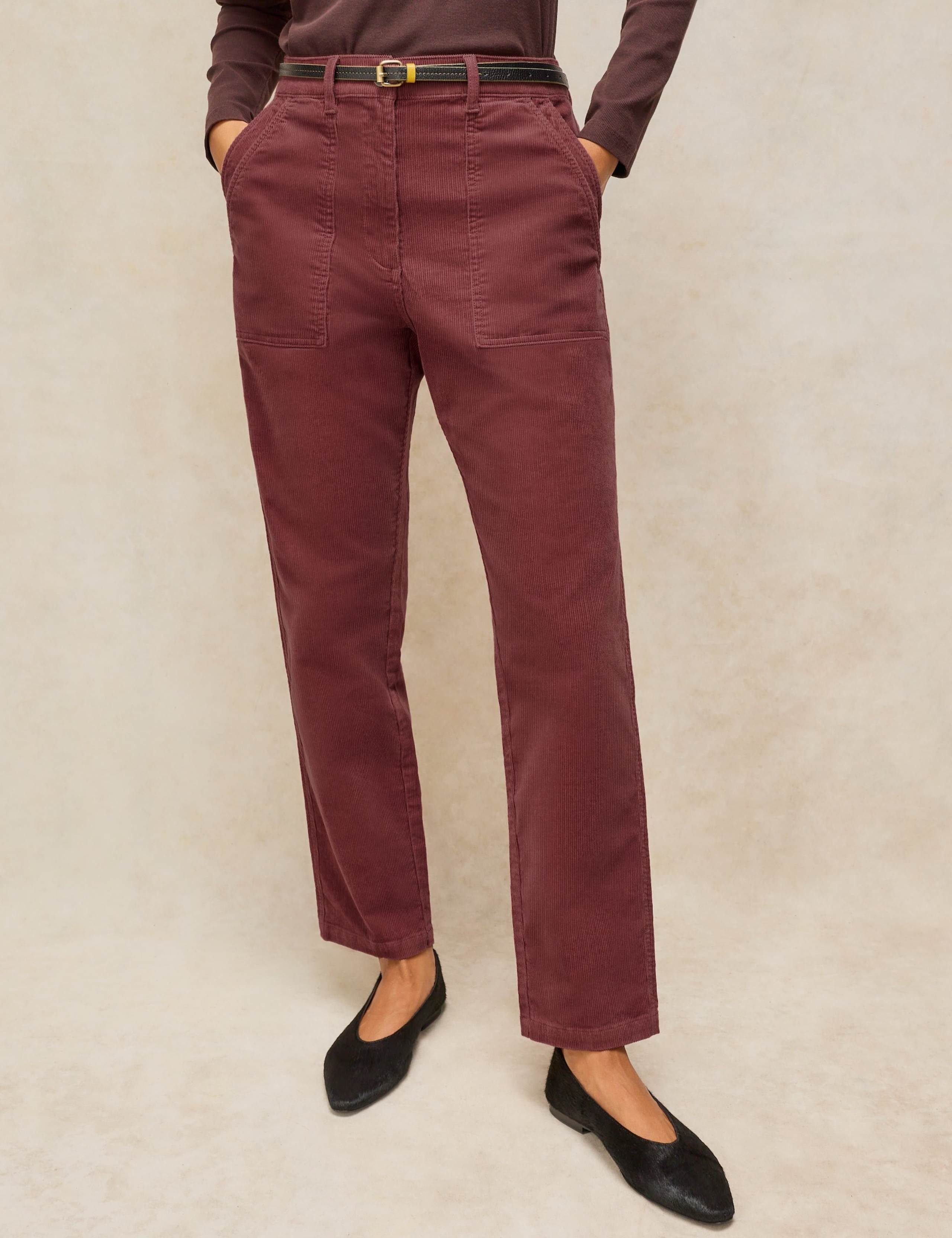 Cord Tapered Trousers