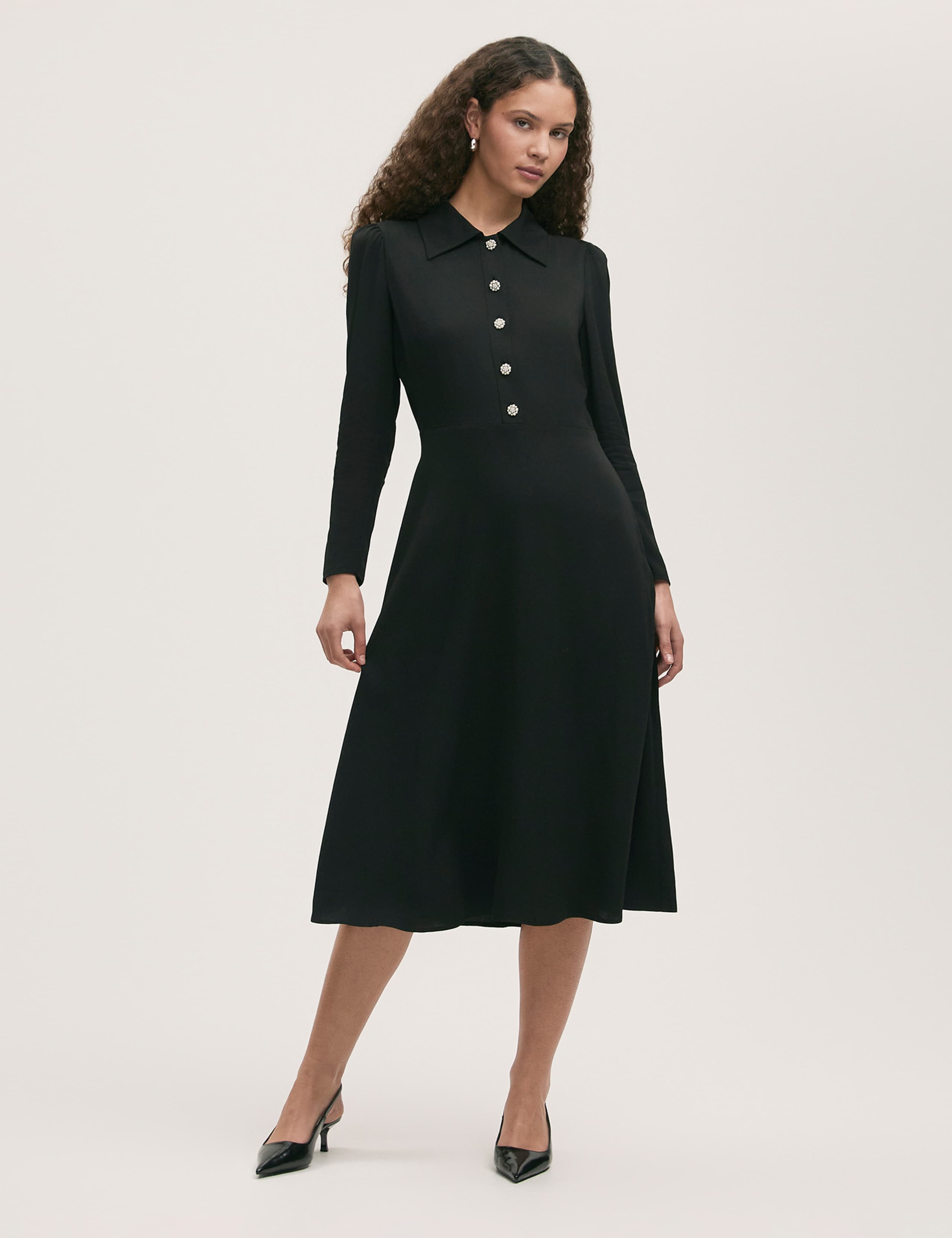 Lucia Premium Lightweight Satin Crepe Dress