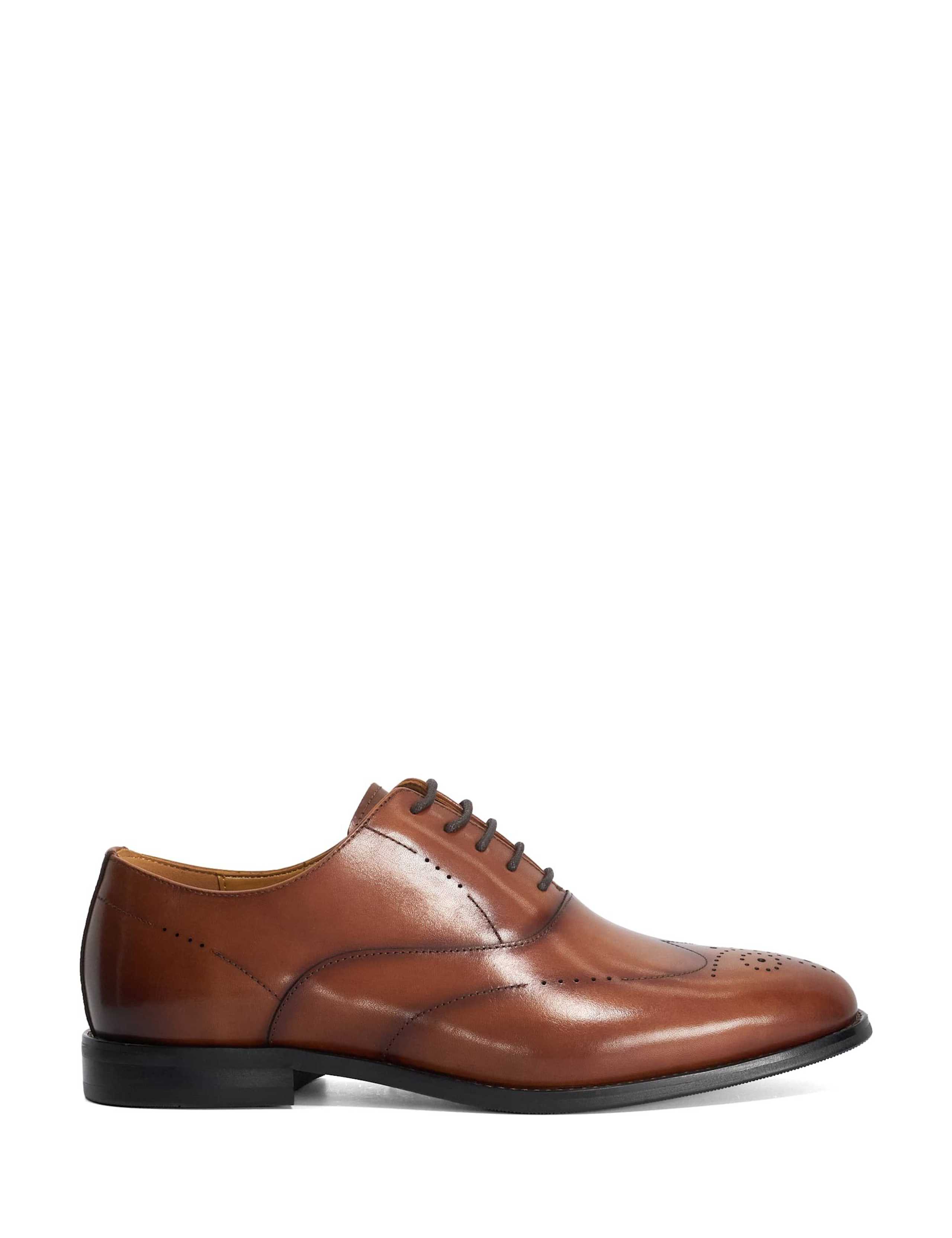 Wide Fit Leather Brogues