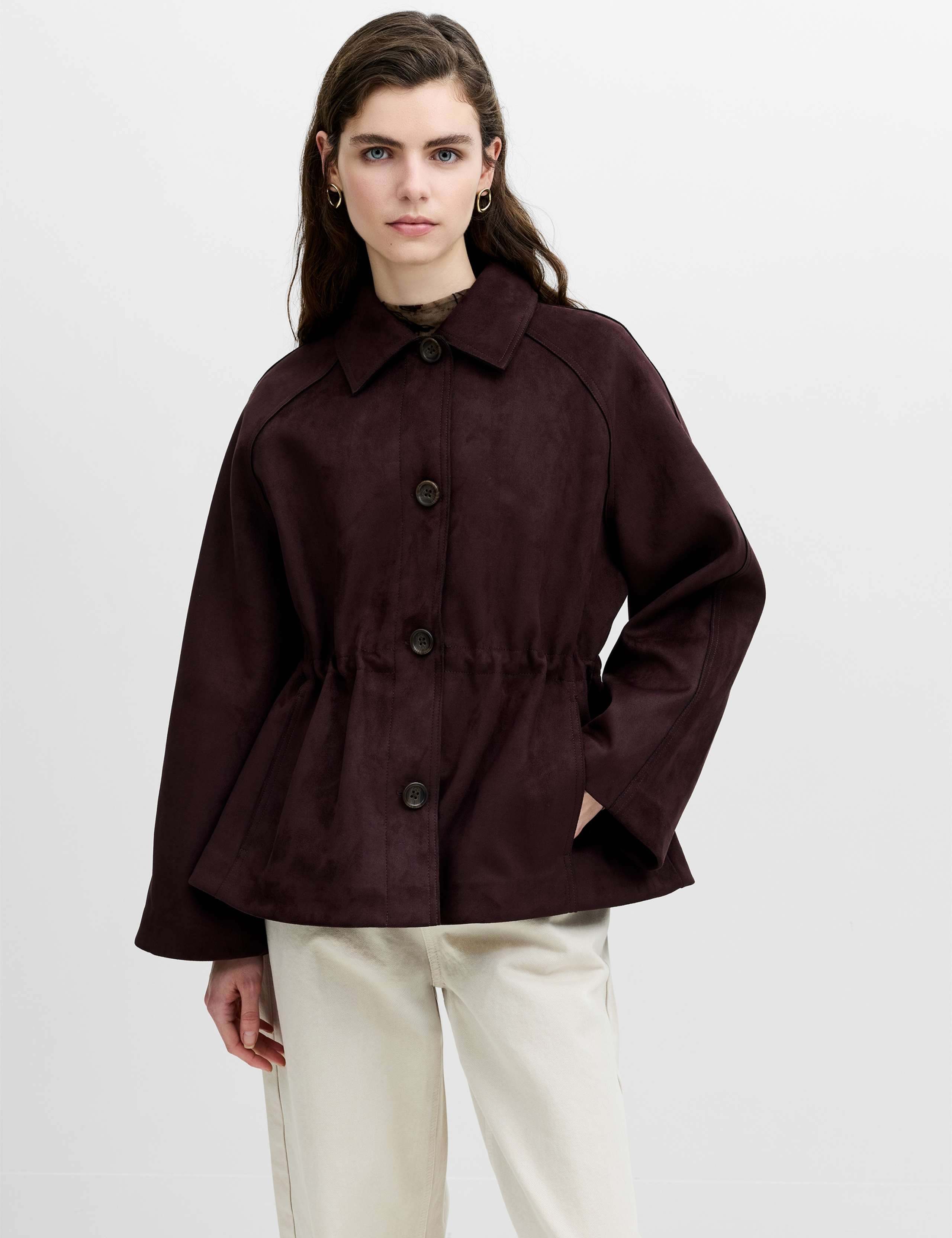 Suedette Short Jacket