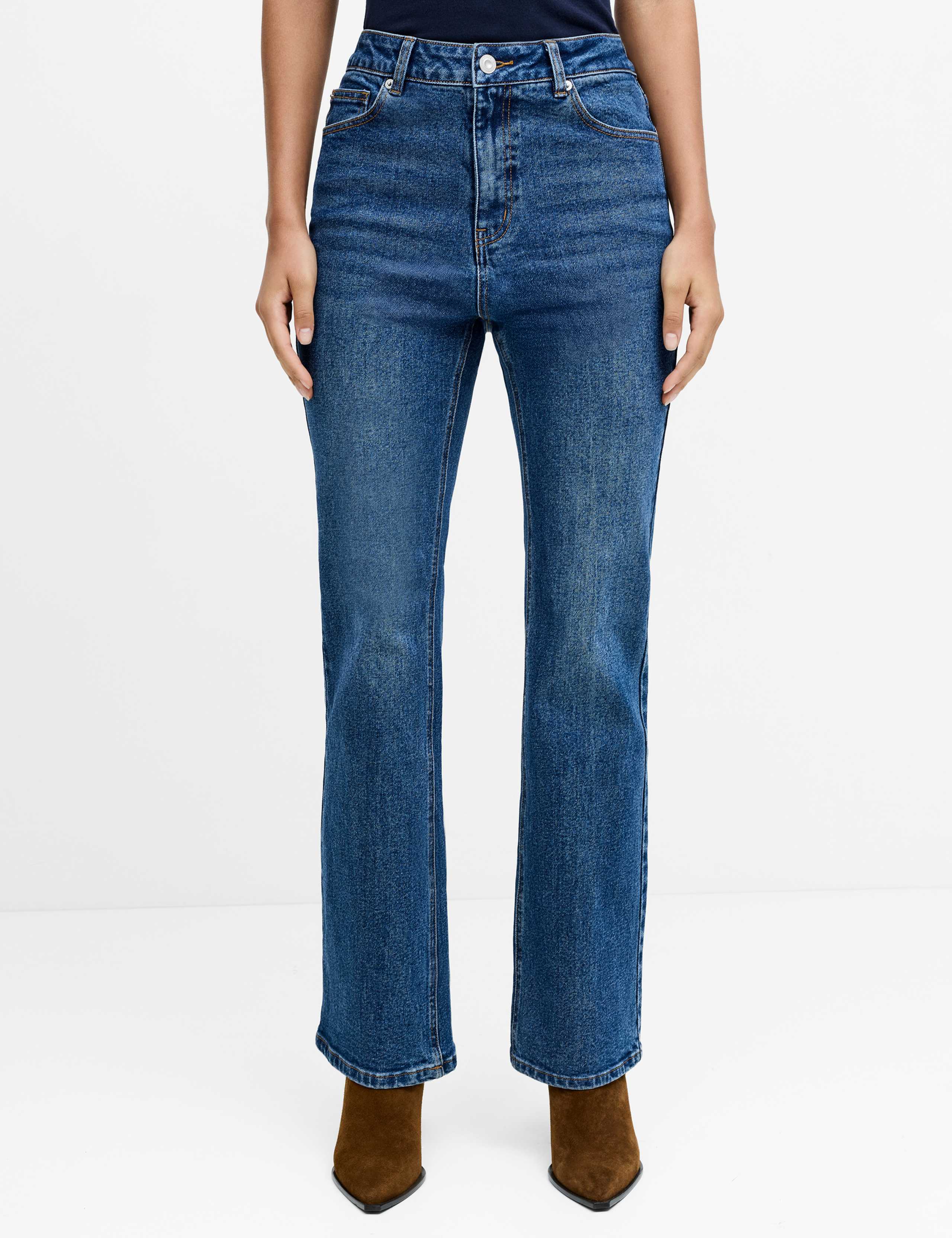 Mid Rise Bootcut Jeans