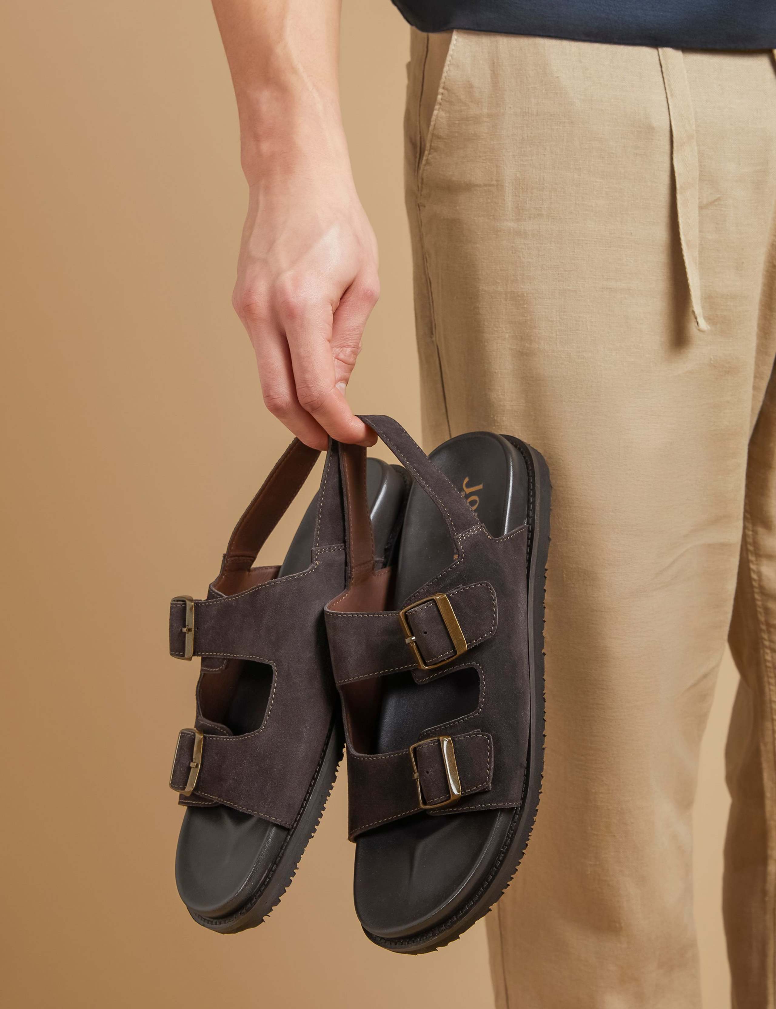 Suede Sandals