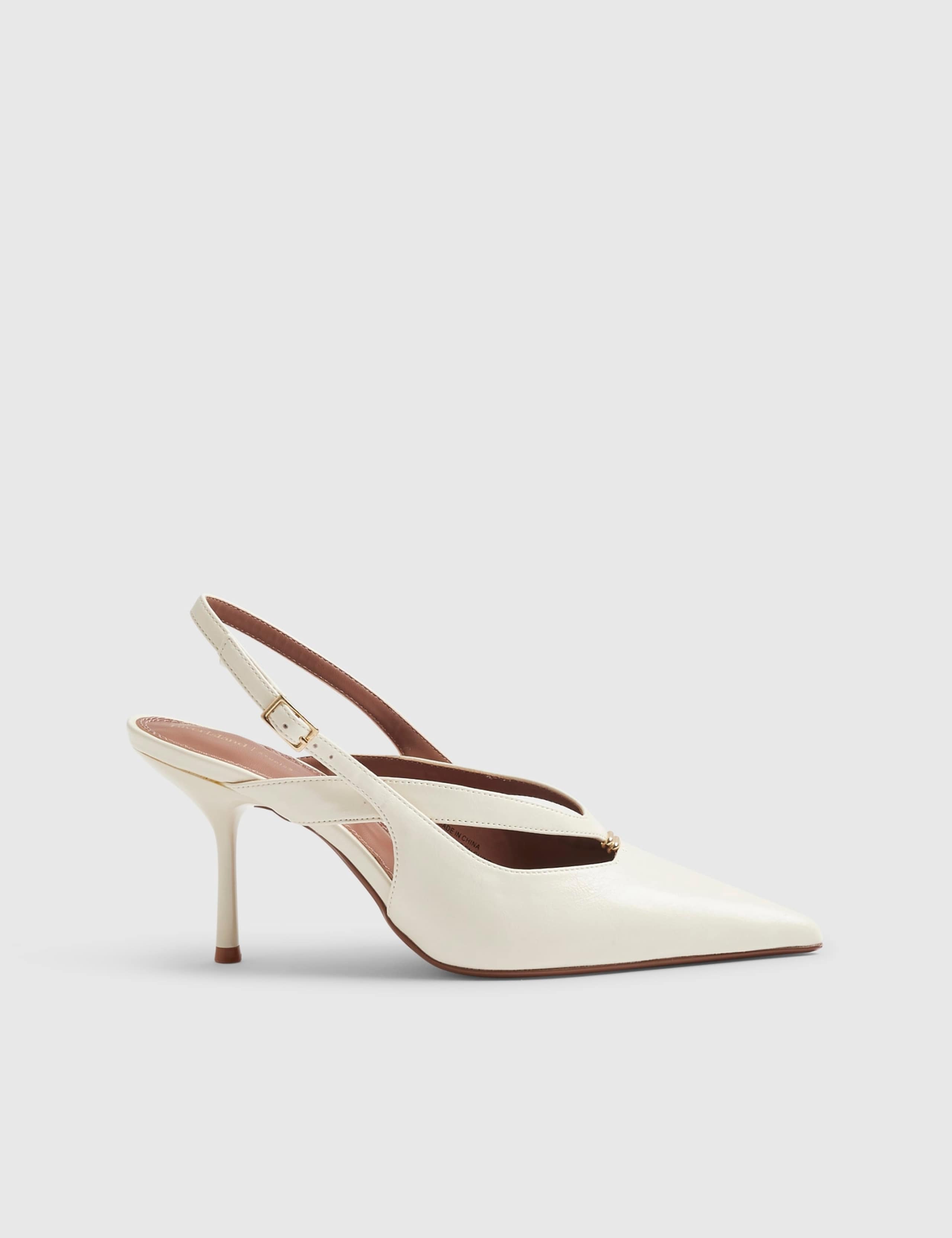 Stiletto Heel Pointed Slingback Shoes