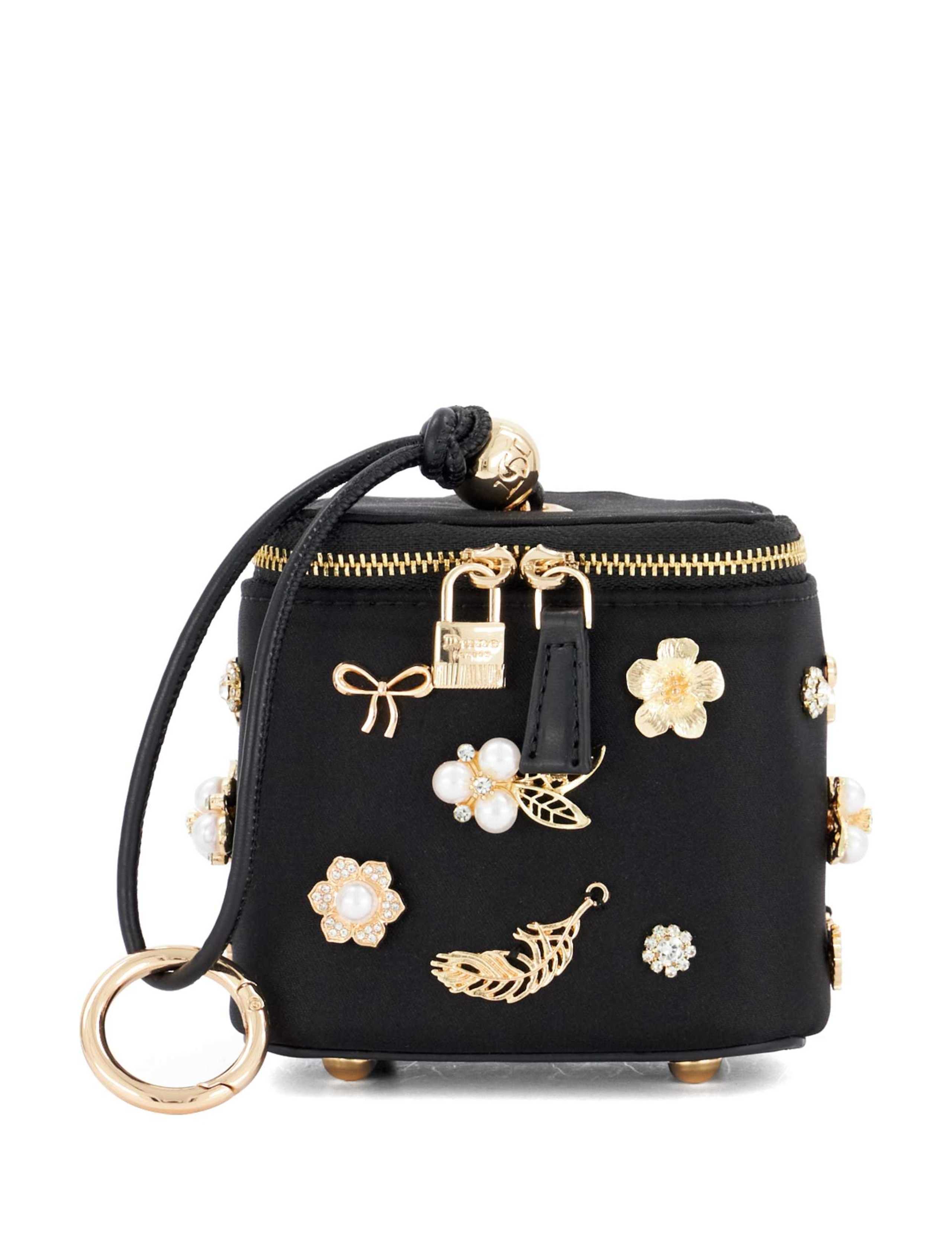 Surround Embellished Mini Vanity Bag