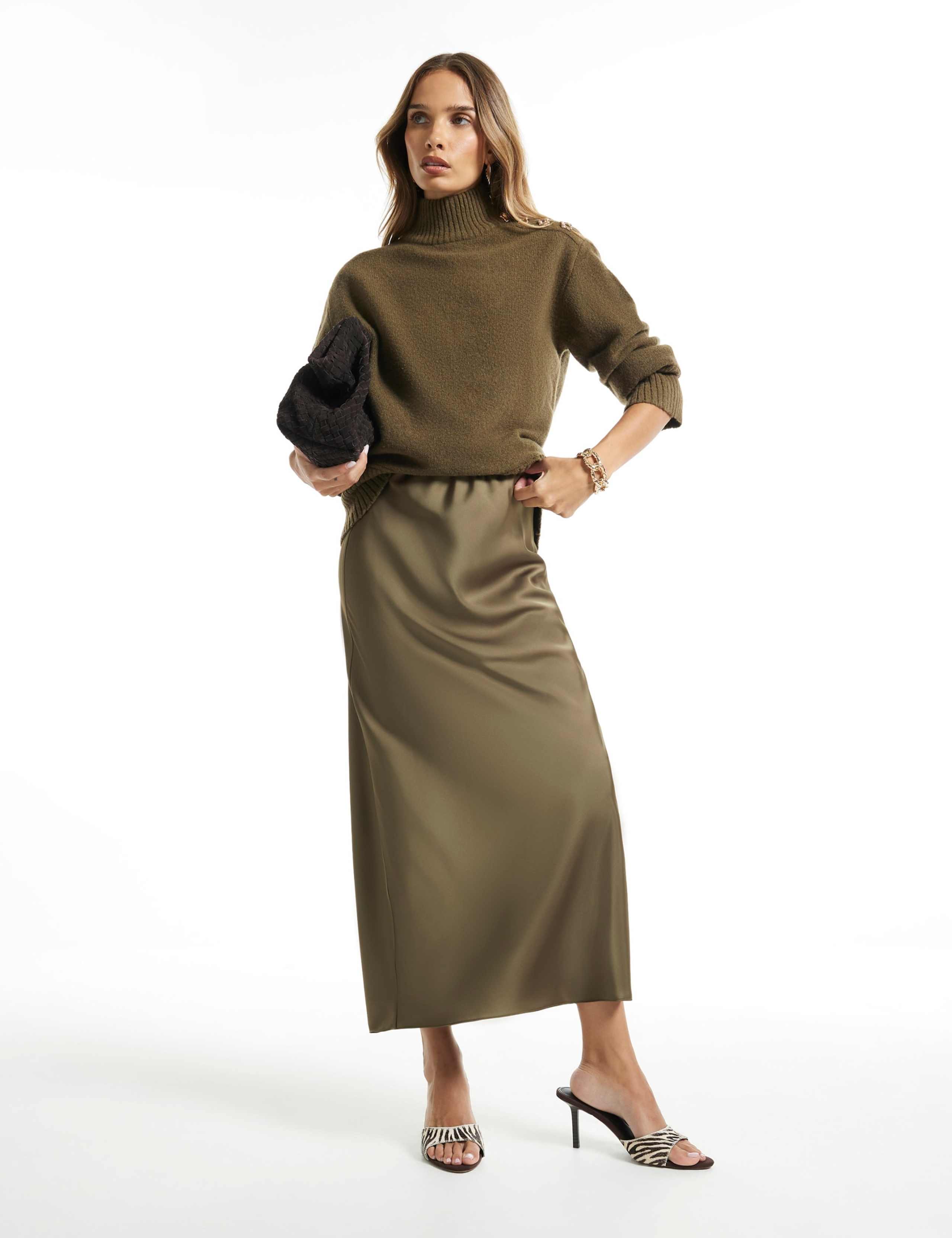 Maxi Slip Skirt