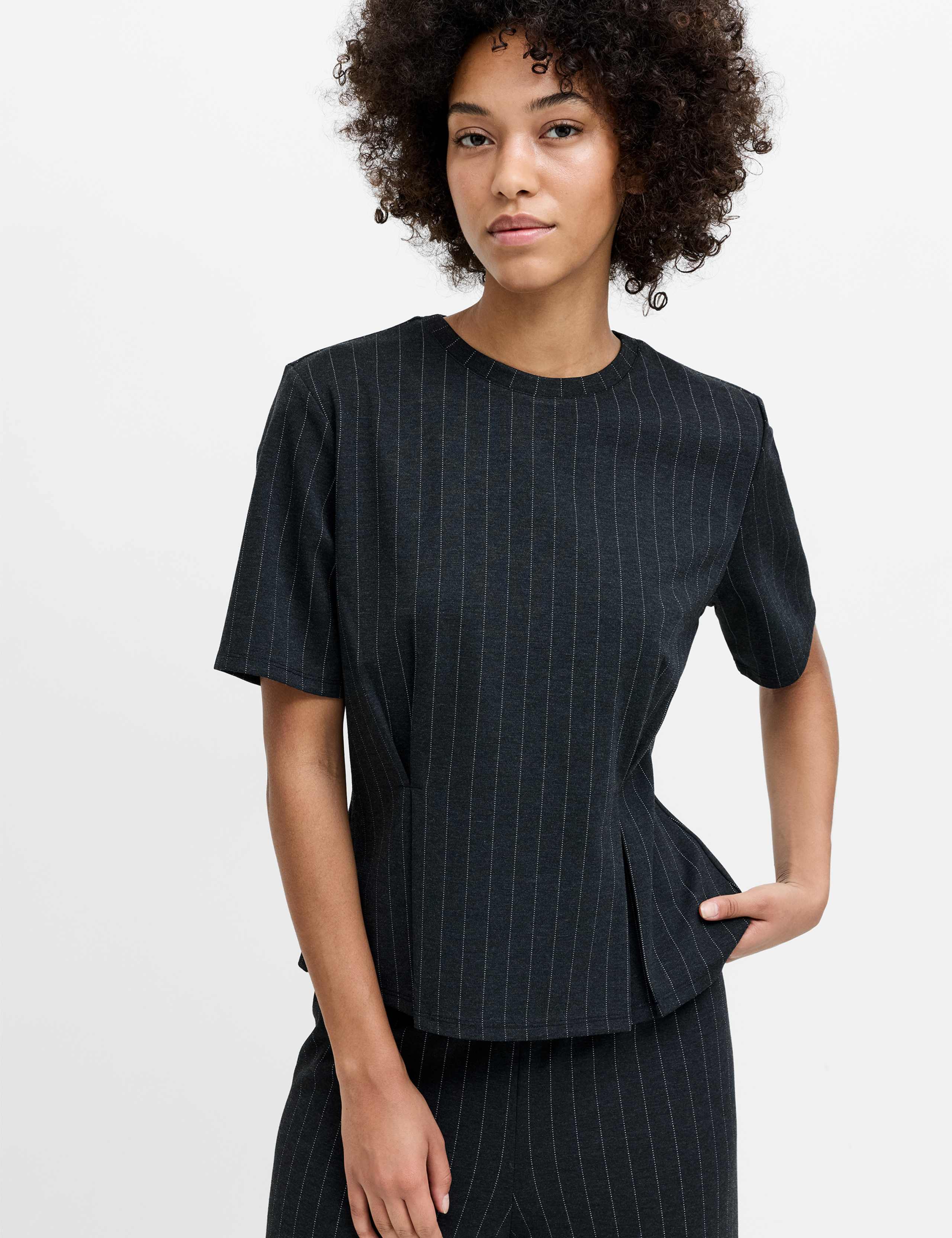 Pinstripe T-Shirt