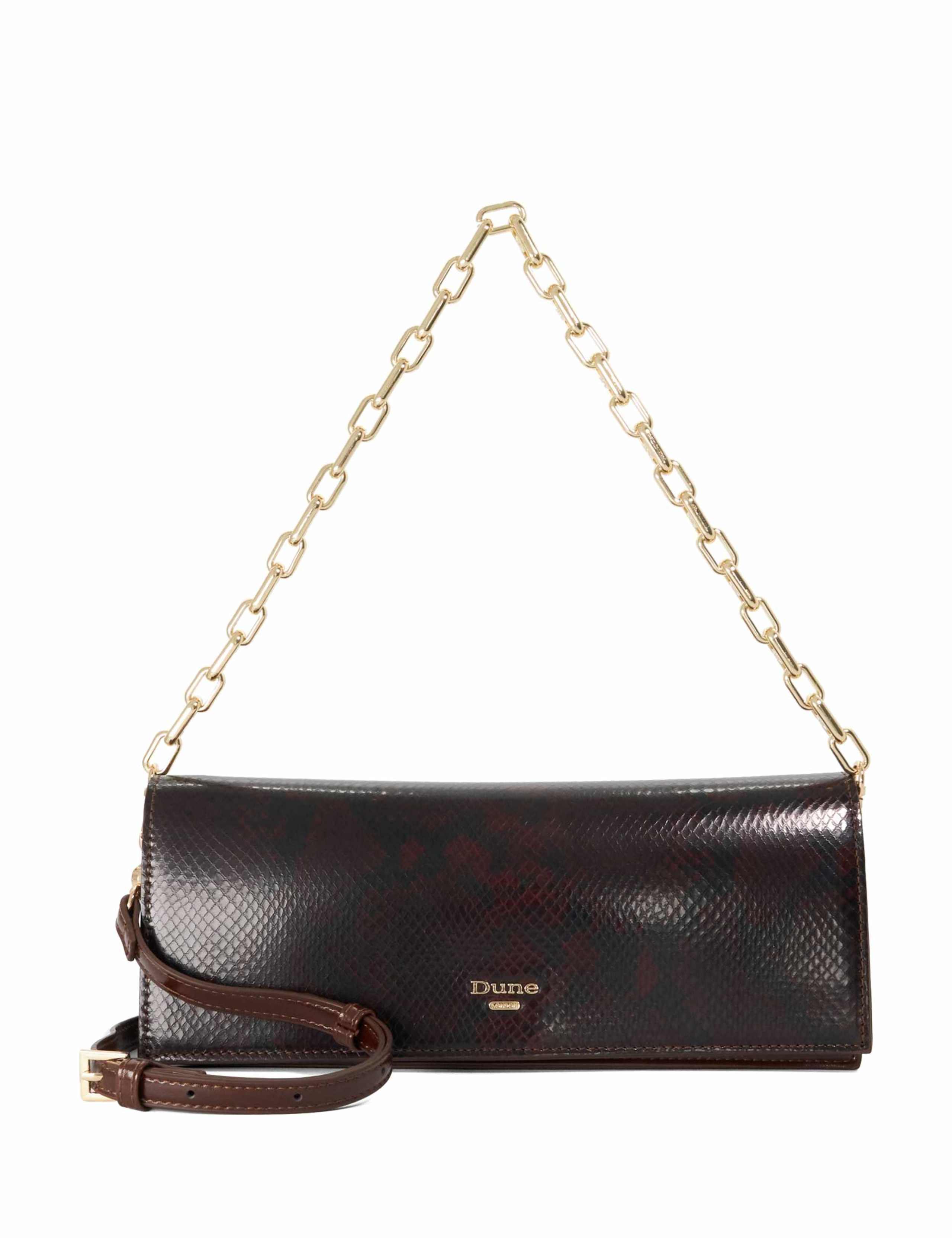 Bemuse Leather Long Clutch Bag